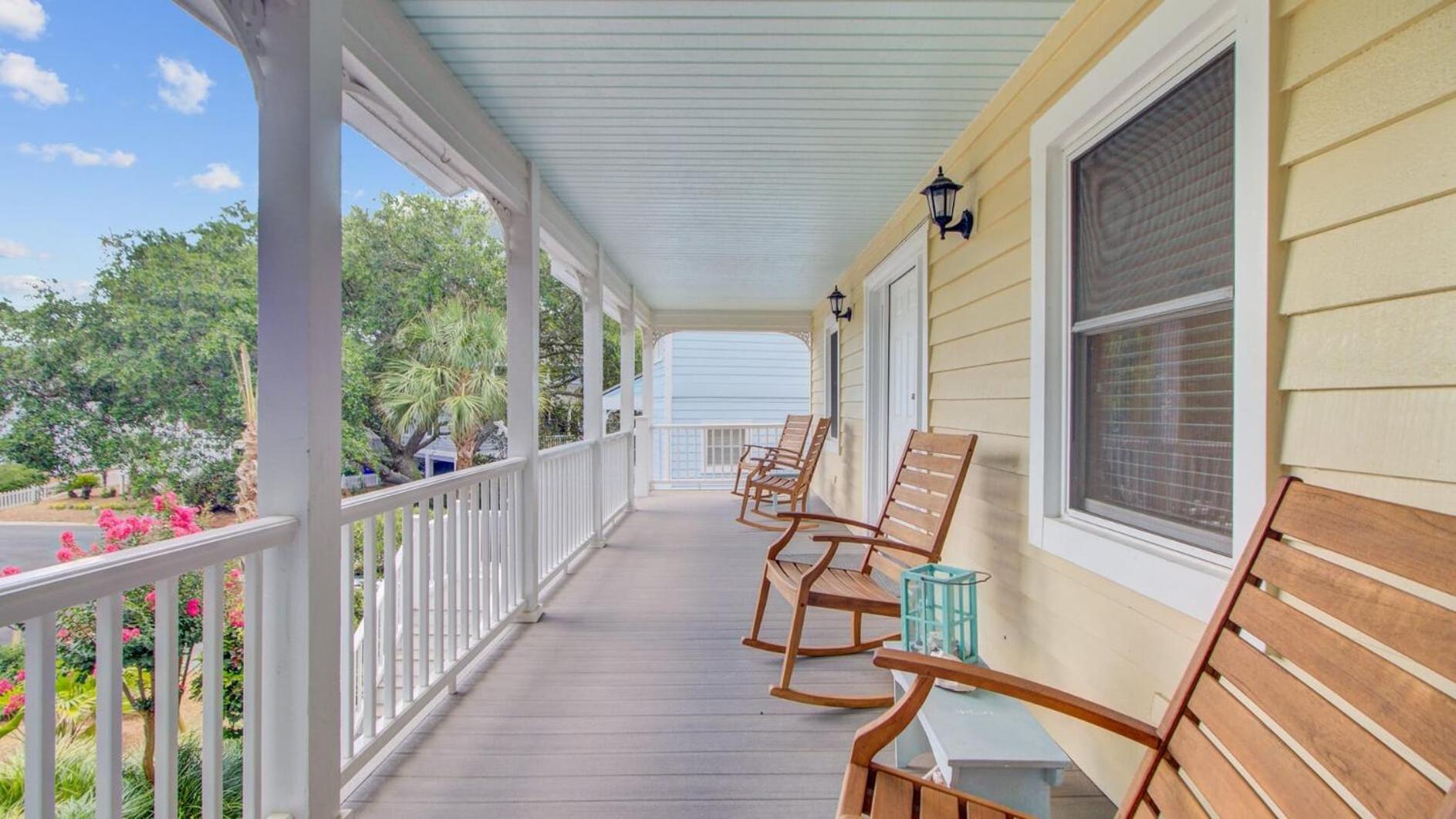 Steps to Beach Pool Screened Porch Pelican Bay 45 at Wild Dunes Resort