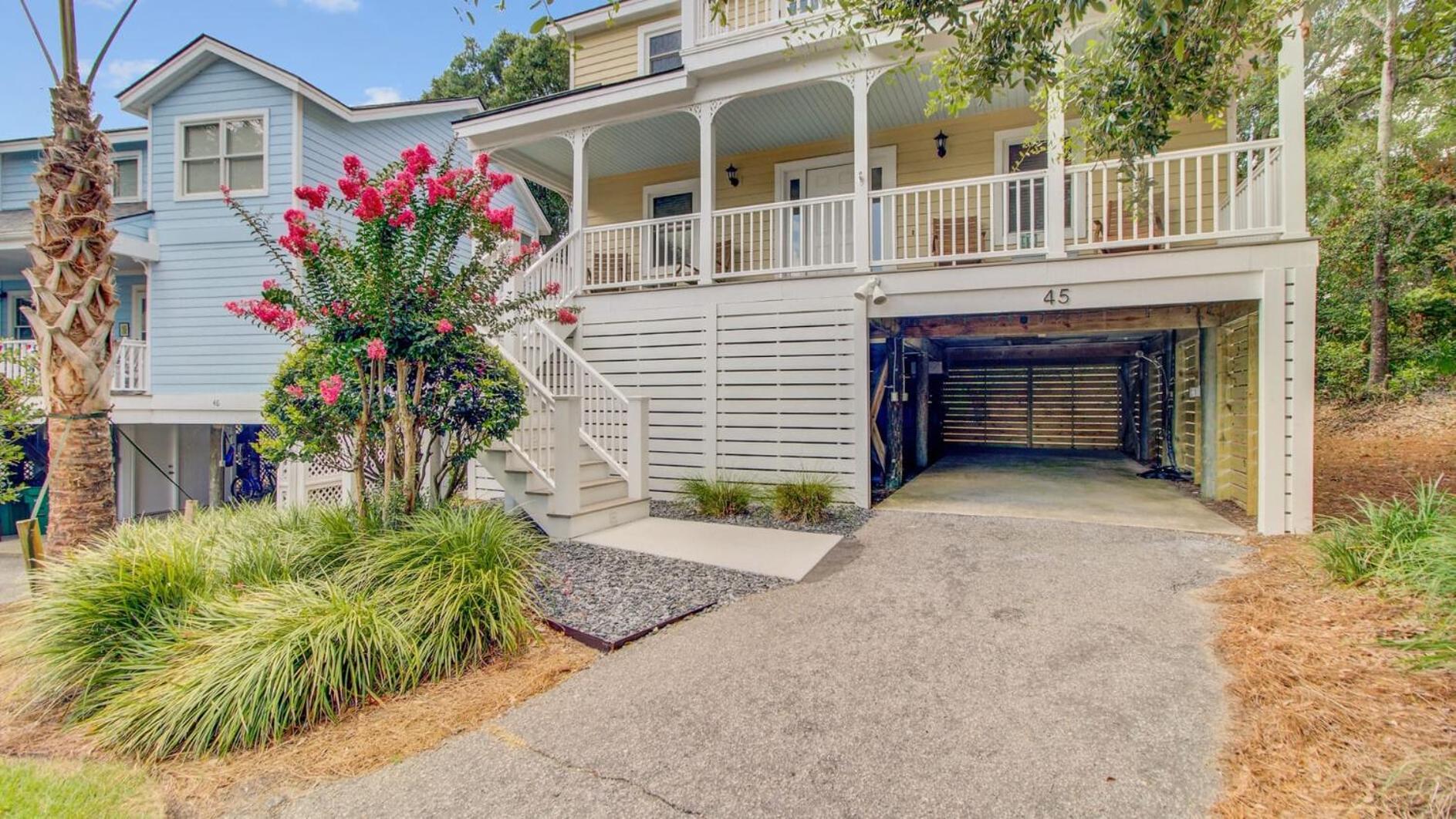 Steps to Beach Pool Screened Porch Pelican Bay 45 at Wild Dunes Resort