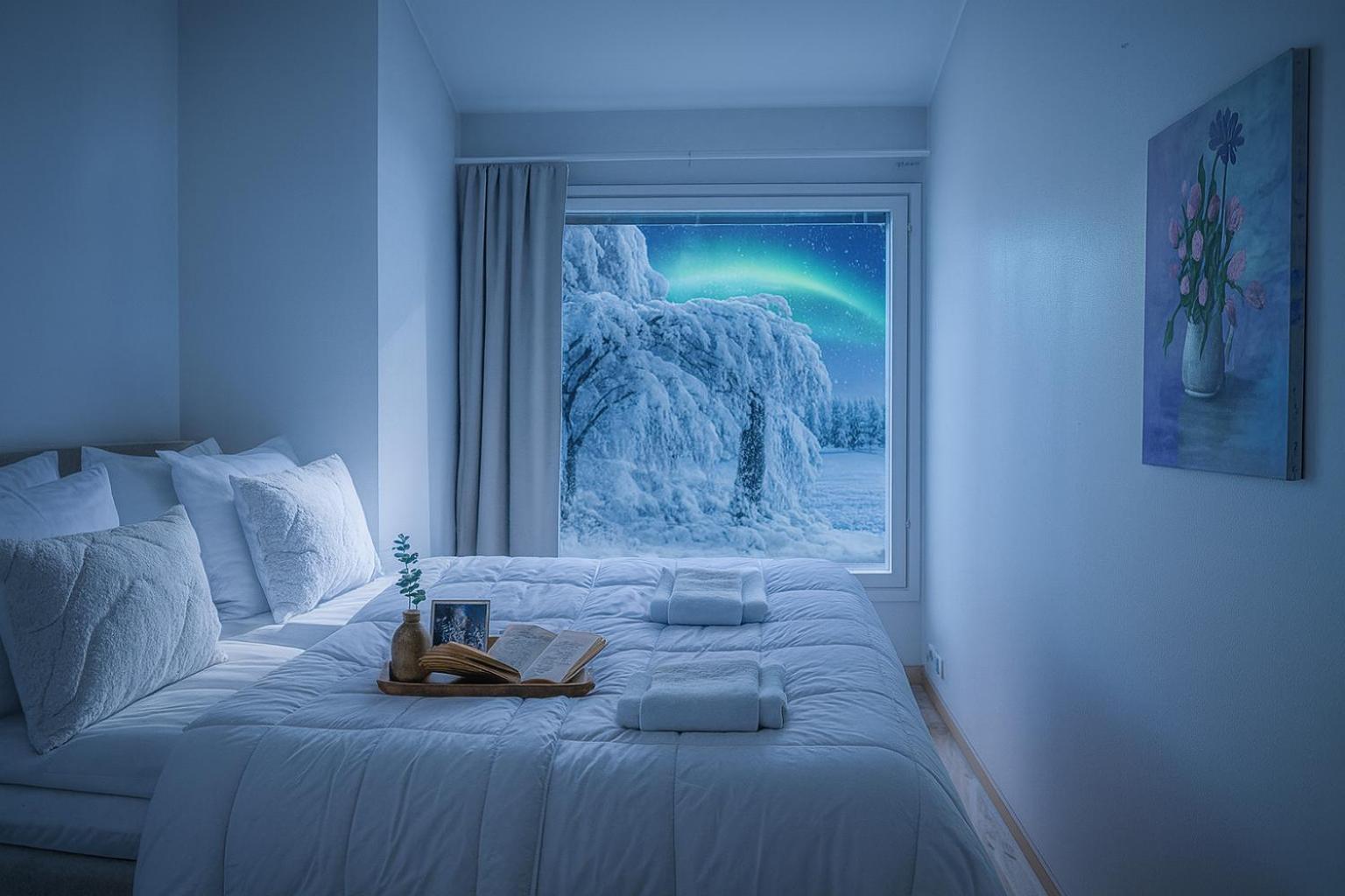 Aurora River View 3-Bedroom Apartment by BookLapland