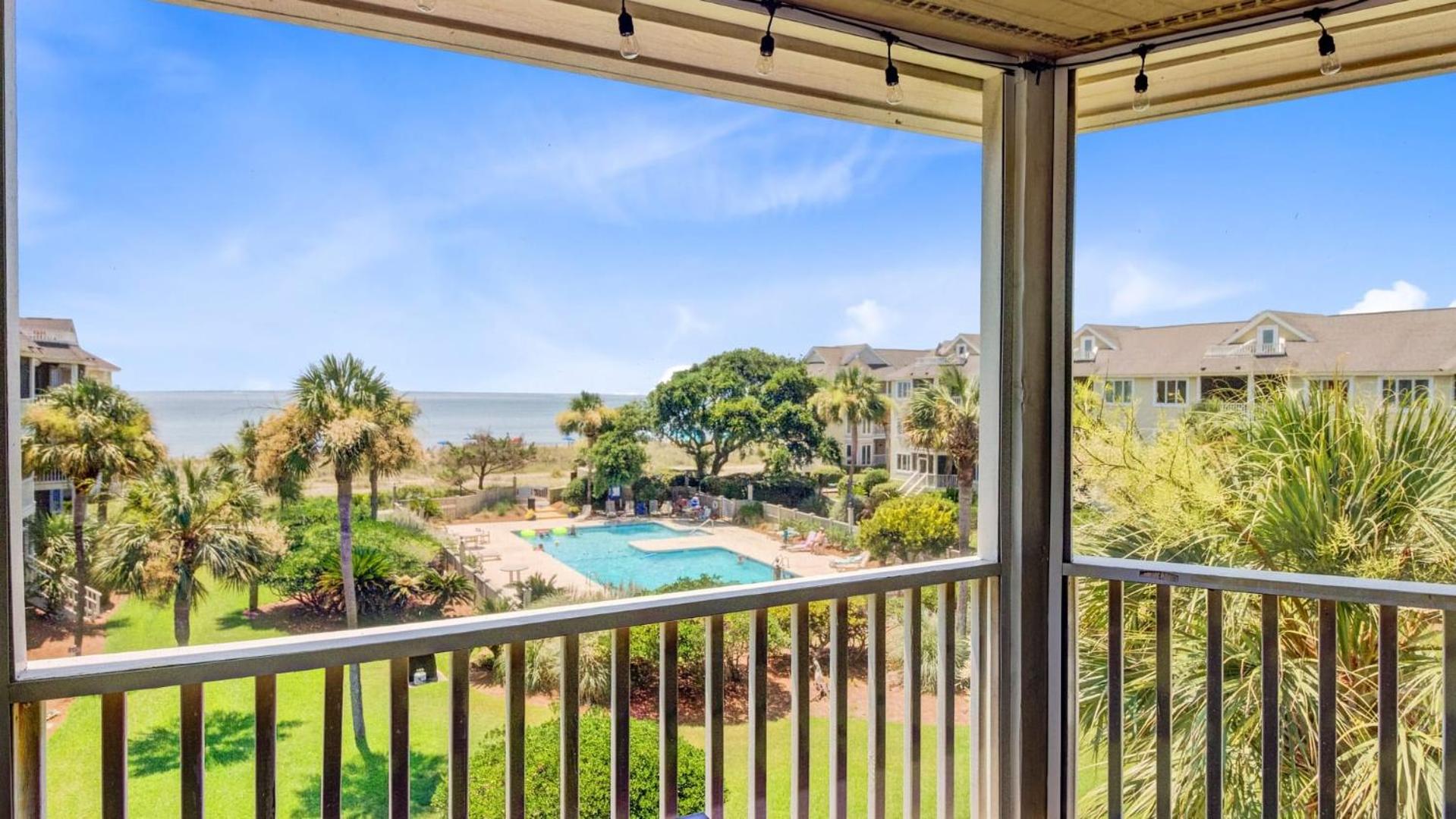 OceanView Condo Pool Balcony Beach Access 304 D Port O Call by AvantStay