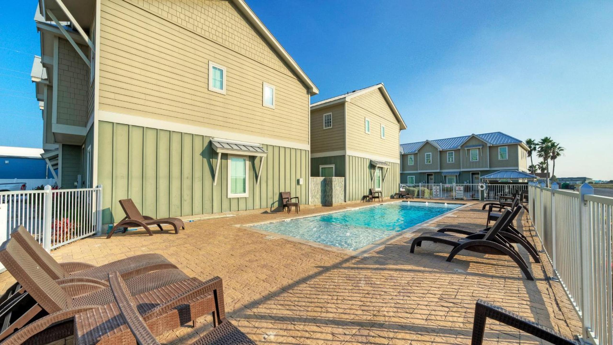 Villa La Isla Family Condo with Pool Near Corpus Christis Best Beaches Dining