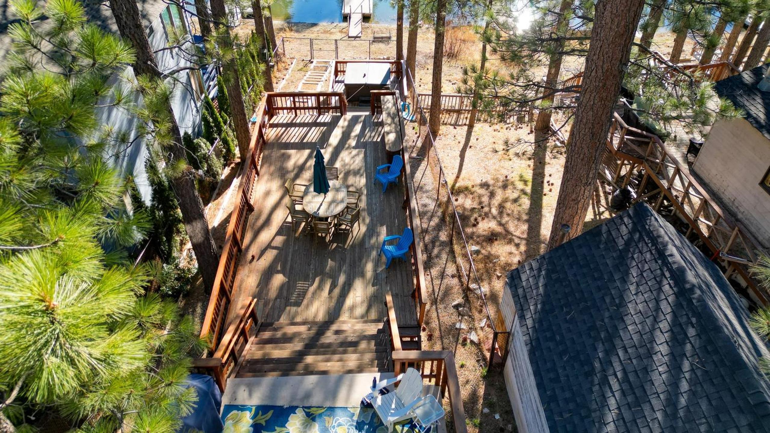 Lakefront w Private Dock Hot Tub Large Deck Views Lakeside on Lagunita