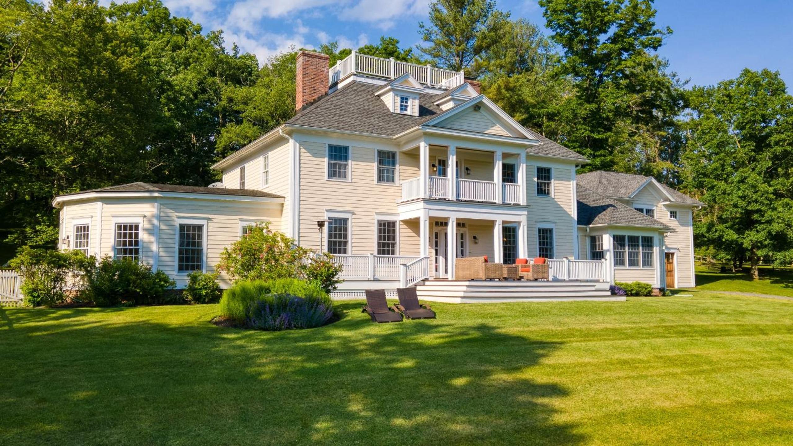 Secluded Berkshires Estate Private PondPoolTheater Gym Sunny Pond