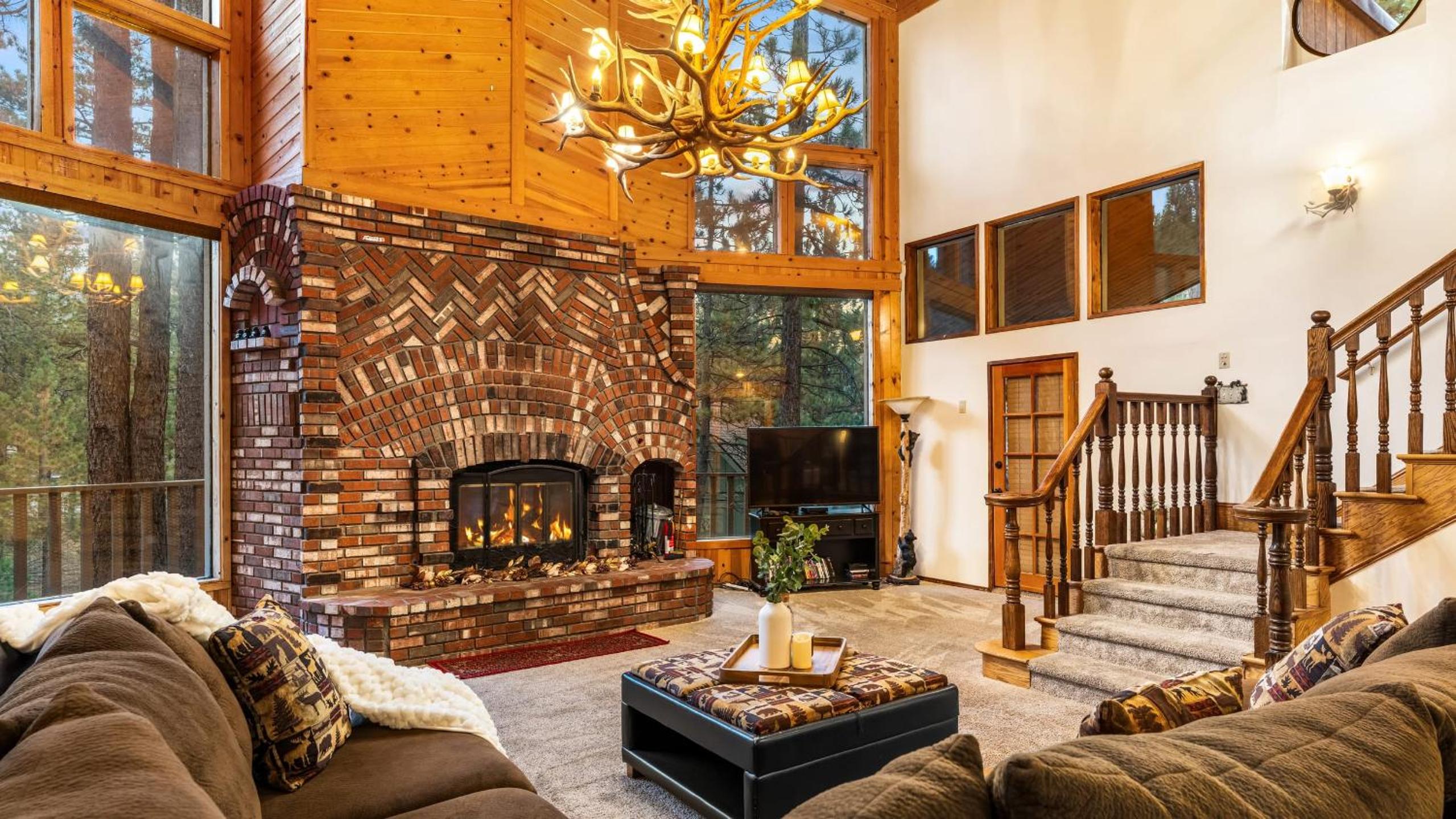 Lakeview Cabin w Game Room Deck Near Ski Slopes Trails Sleeps 16 Waterview by AvantStay