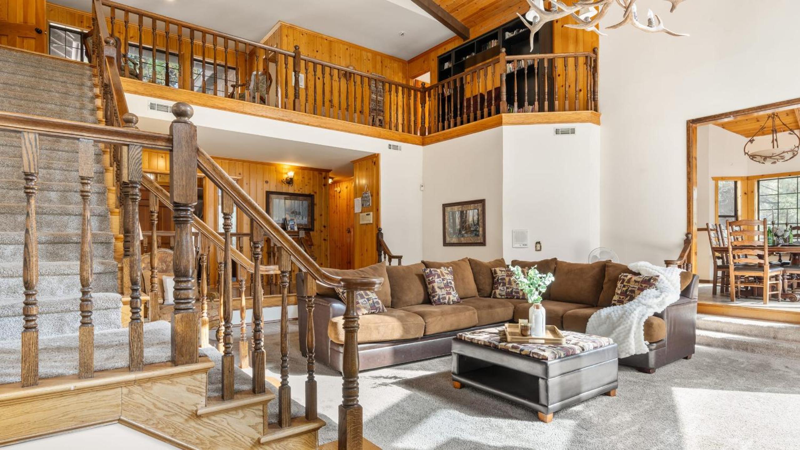 Lakeview Cabin w Game Room Deck Near Ski Slopes Trails Sleeps 16 Waterview by AvantStay