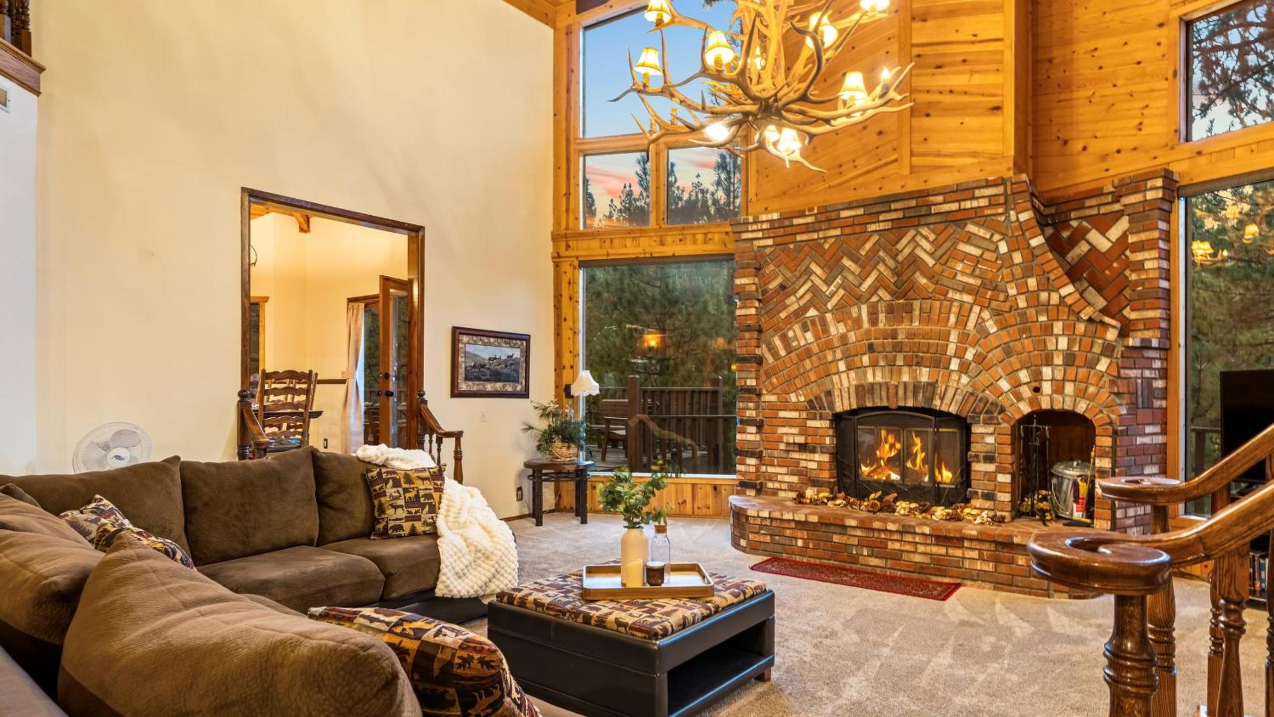 Lakeview Cabin w Game Room Deck Near Ski Slopes Trails Sleeps 16 Waterview by AvantStay