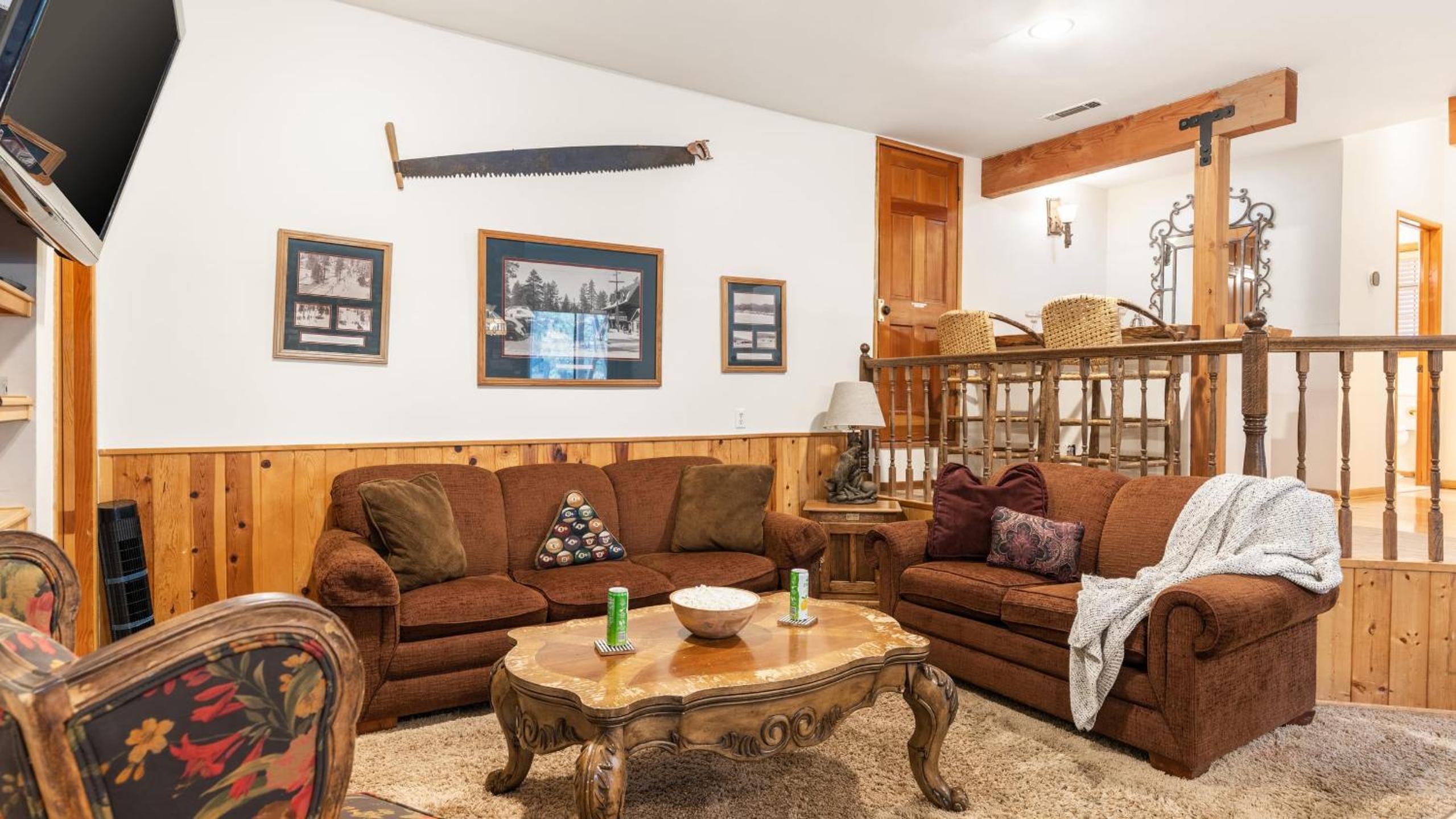 Lakeview Cabin w Game Room Deck Near Ski Slopes Trails Sleeps 16 Waterview by AvantStay