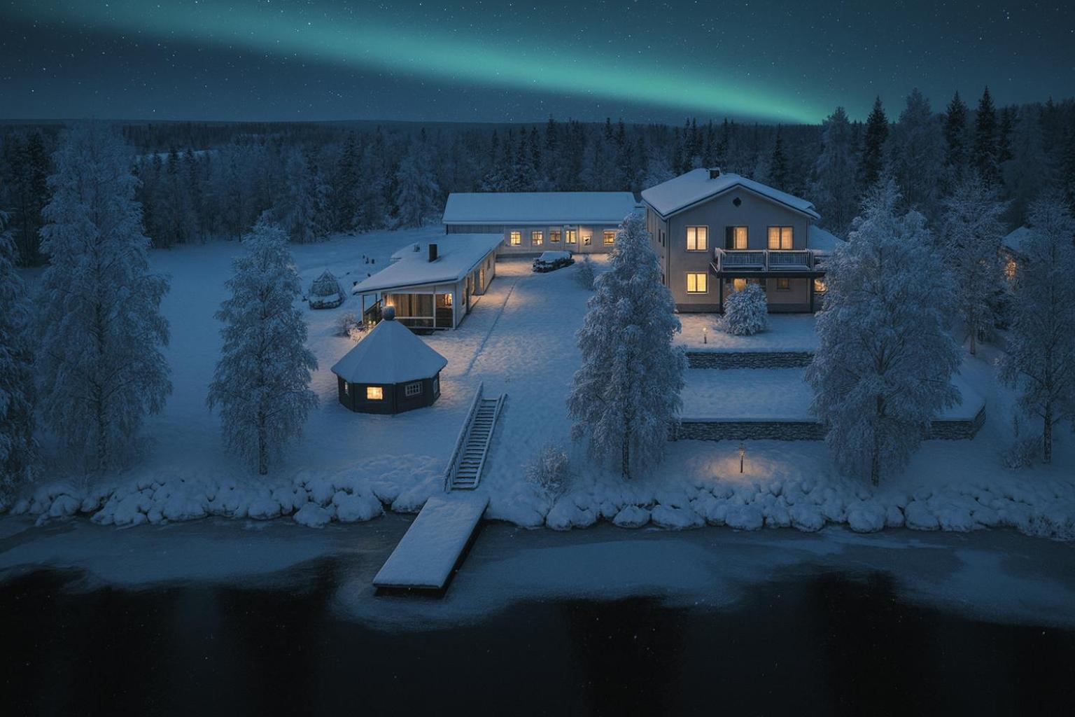 Riverside Luxury Retreat By BookLapland