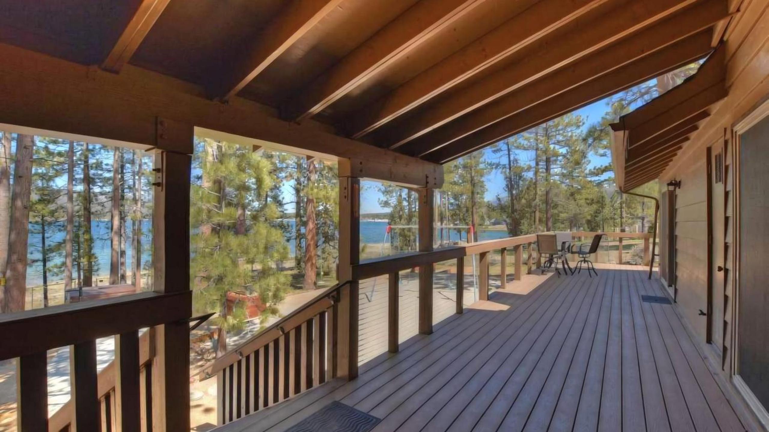 Sleeps 23 2 Homes Lakefront Private Dock Hot Tub Game Room Swingset View