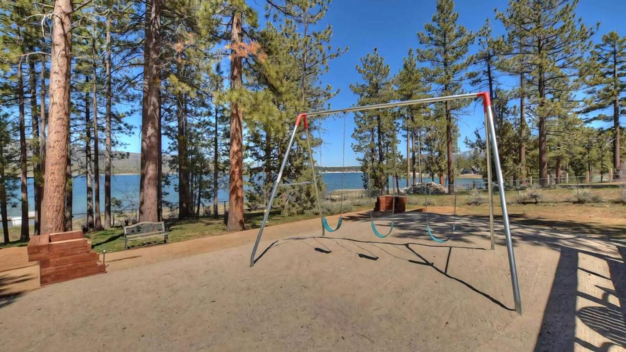 Sleeps 23 2 Homes Lakefront Private Dock Hot Tub Game Room Swingset View