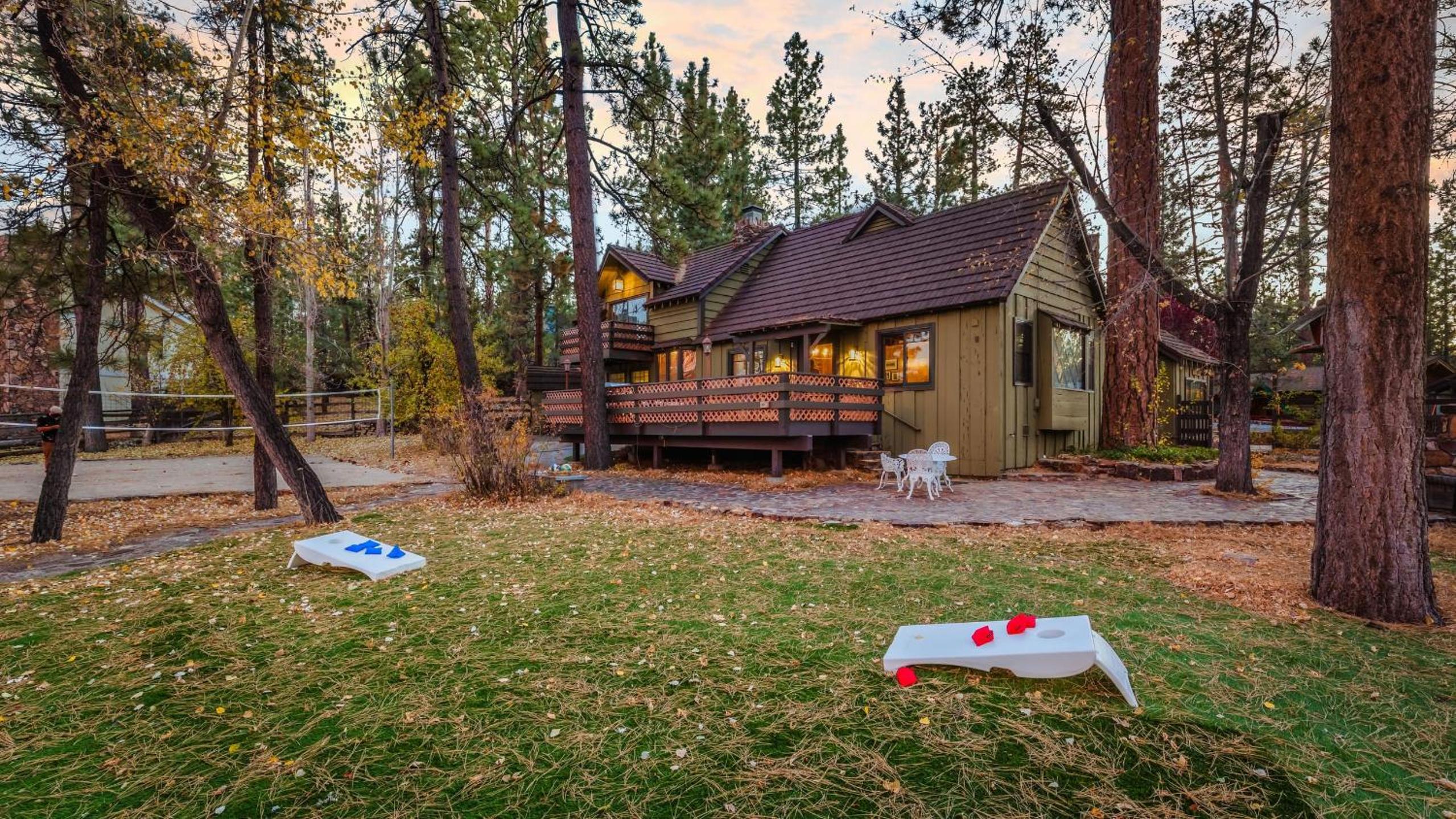 Sleeps 23 2 Homes Lakefront Private Dock Hot Tub Game Room Swingset View