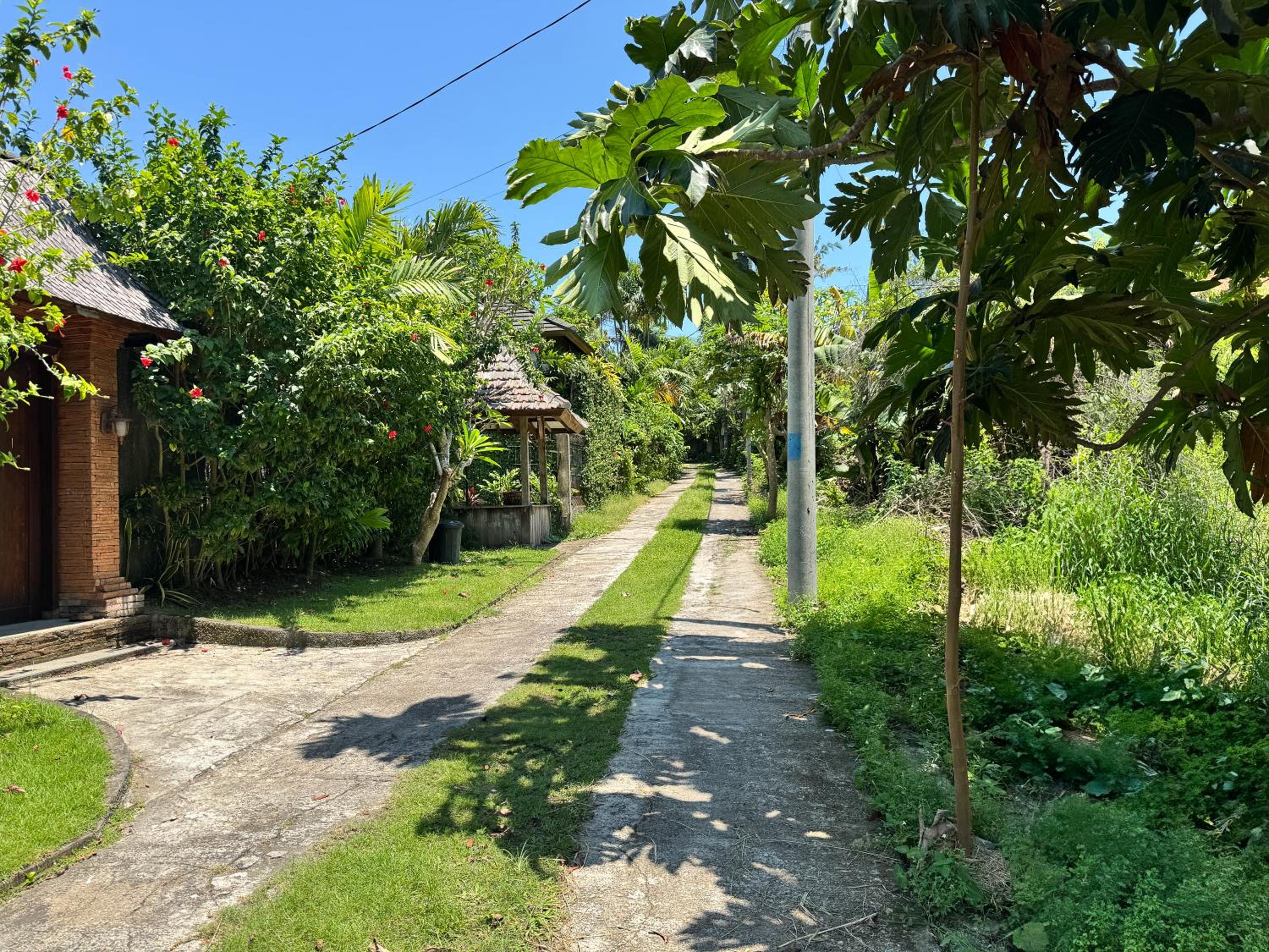 3BR Tropical Villa with Pool & Lush Garden Oasis, 4 minutes to the beach