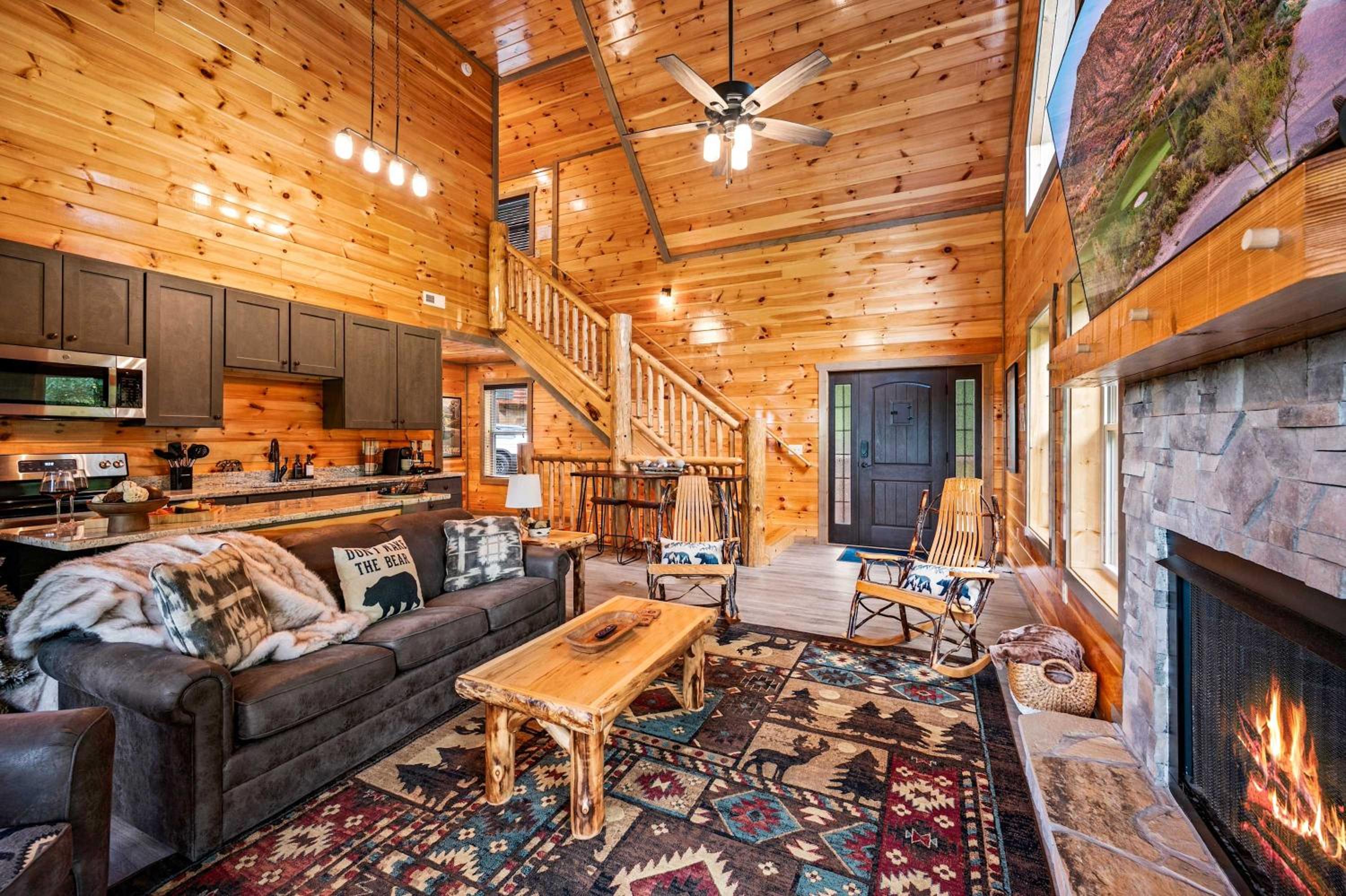 Luxury Cabin with Indoor Pool in the Smoky Mountains
