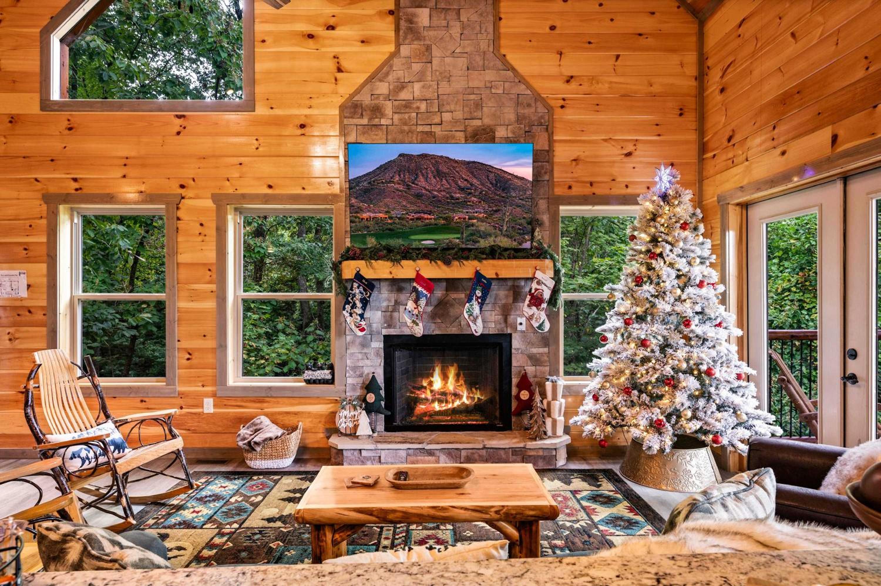 Luxury Cabin with Indoor Pool in the Smoky Mountains