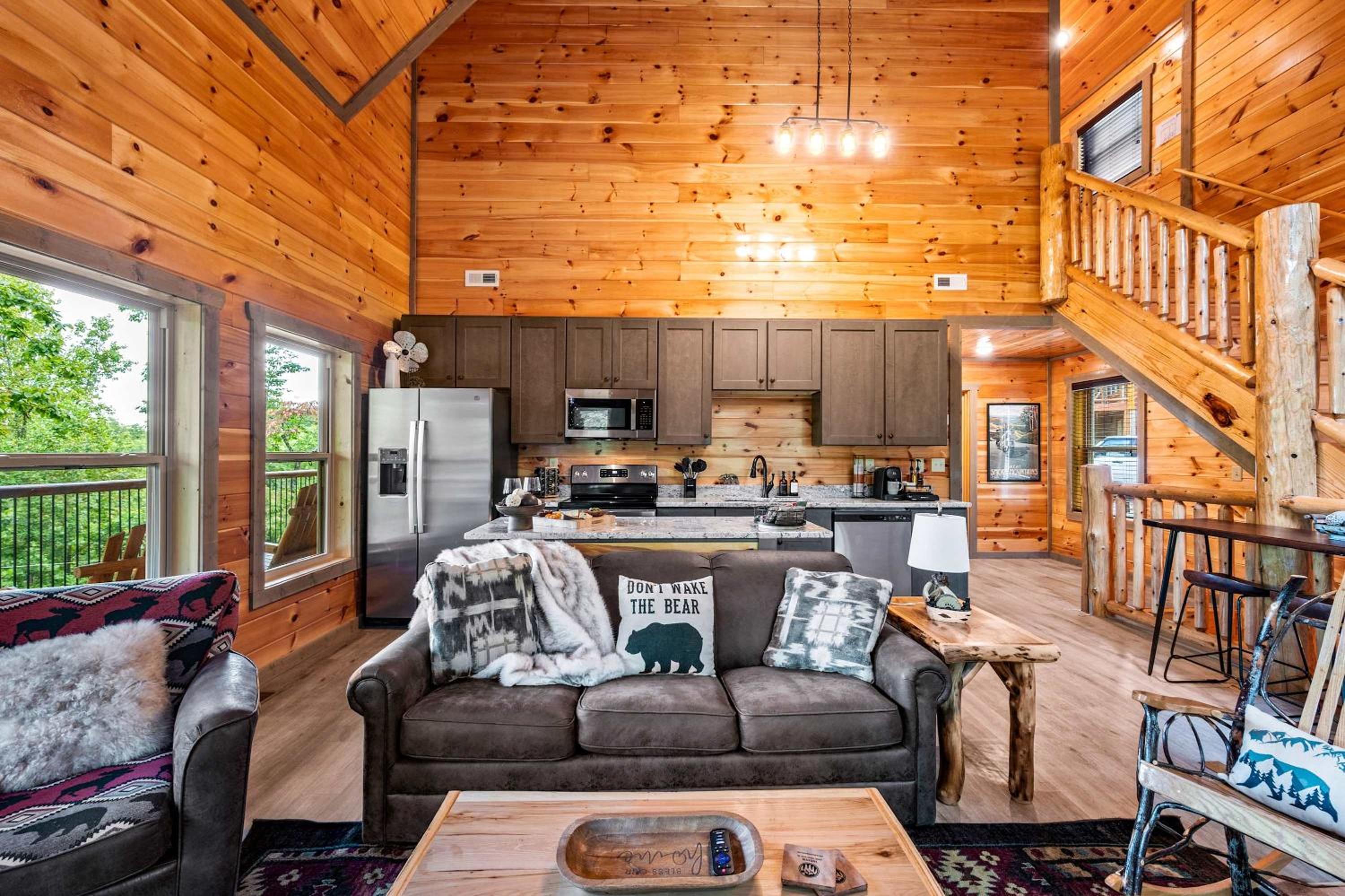 Luxury Cabin with Indoor Pool in the Smoky Mountains