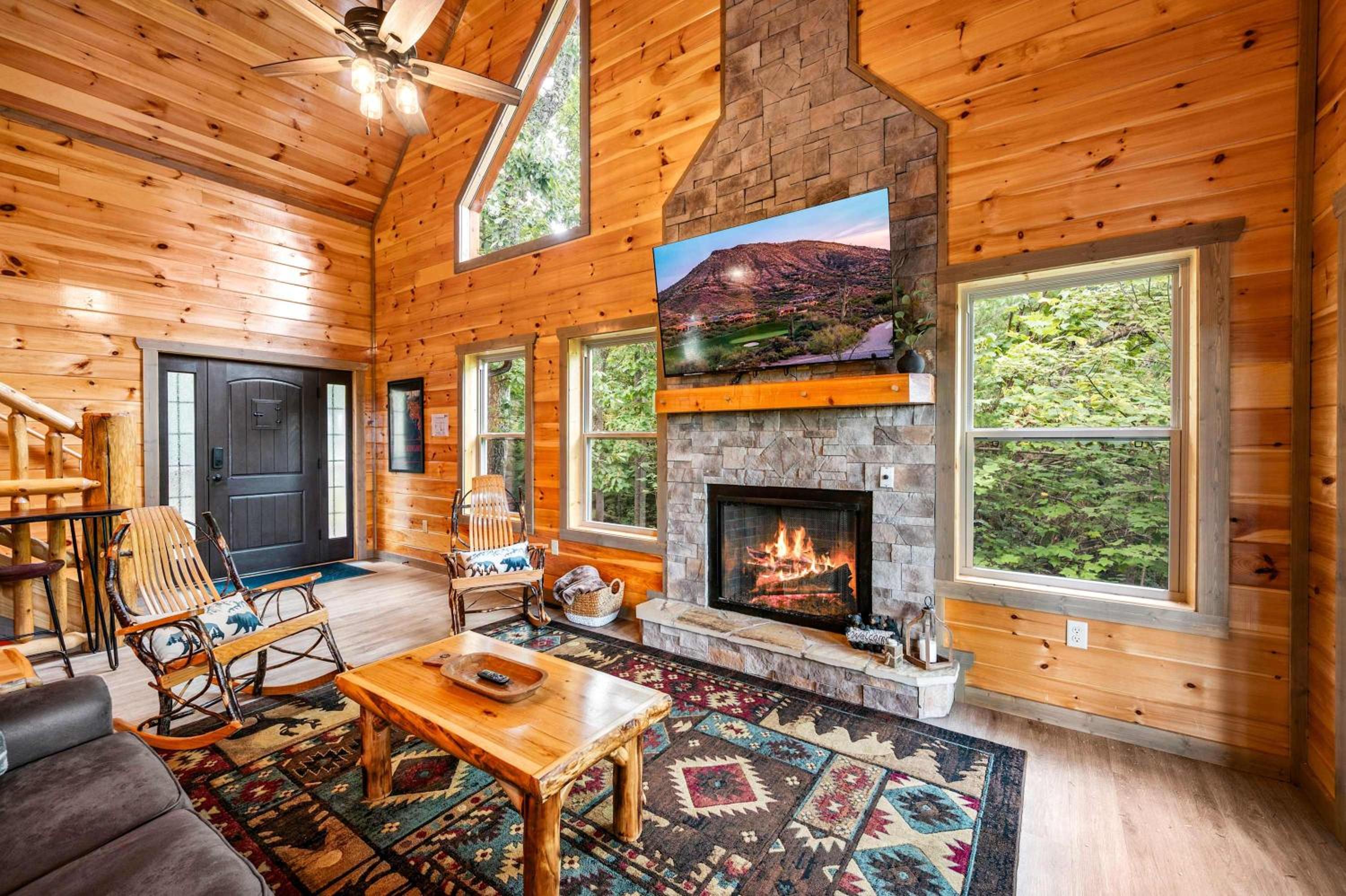 Luxury Cabin with Indoor Pool in the Smoky Mountains