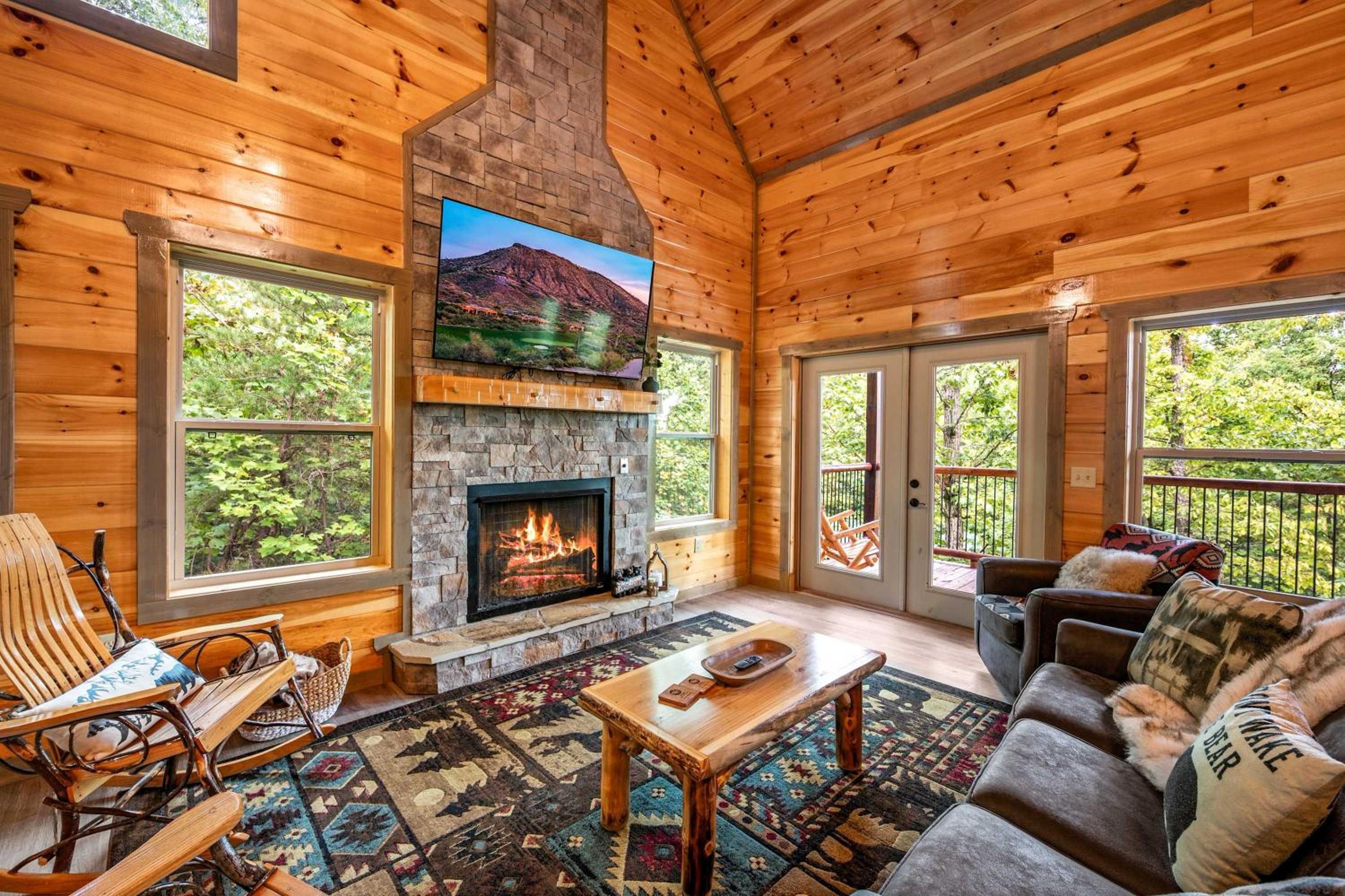 Luxury Cabin with Indoor Pool in the Smoky Mountains