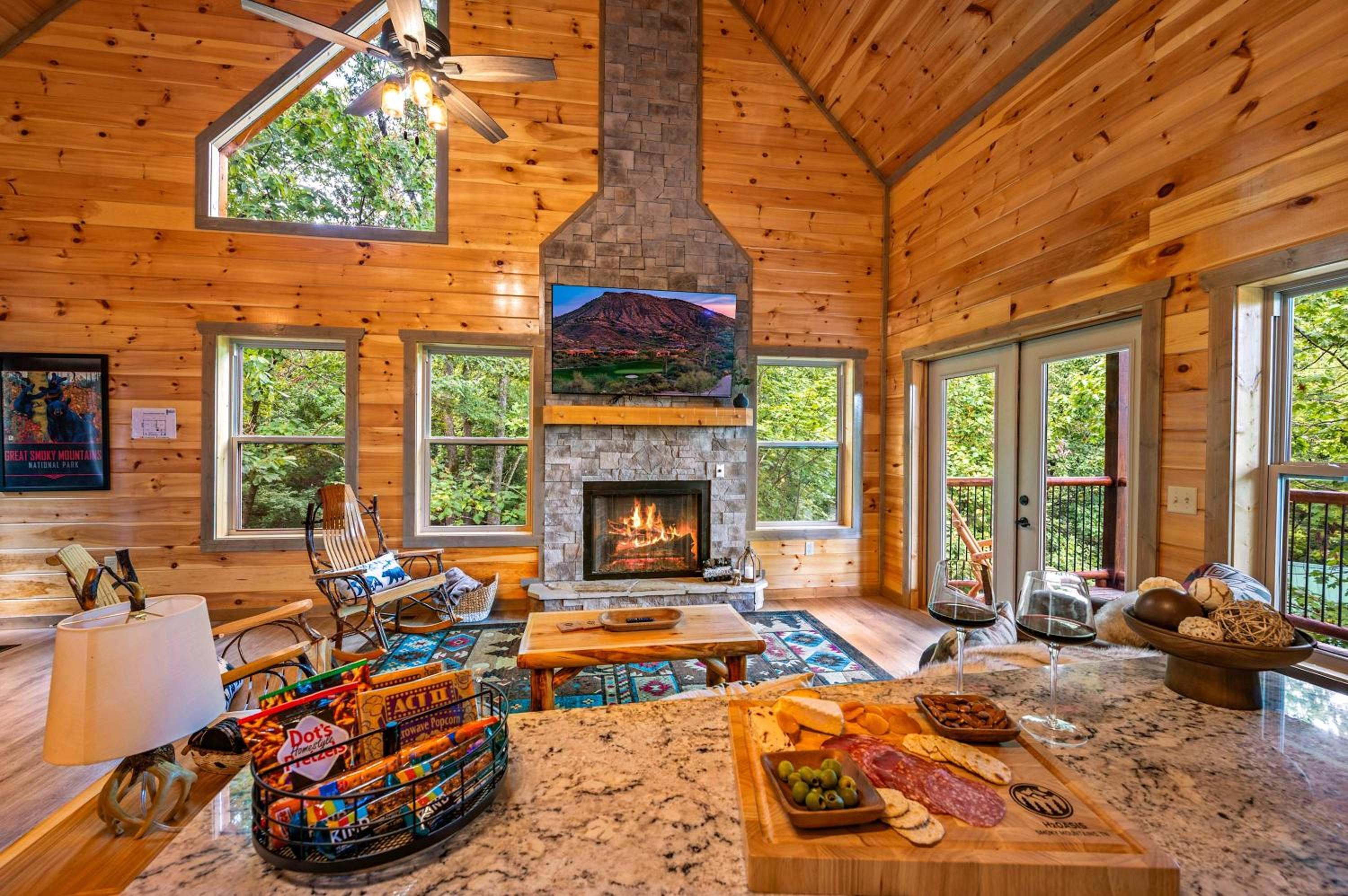 Luxury Cabin with Indoor Pool in the Smoky Mountains