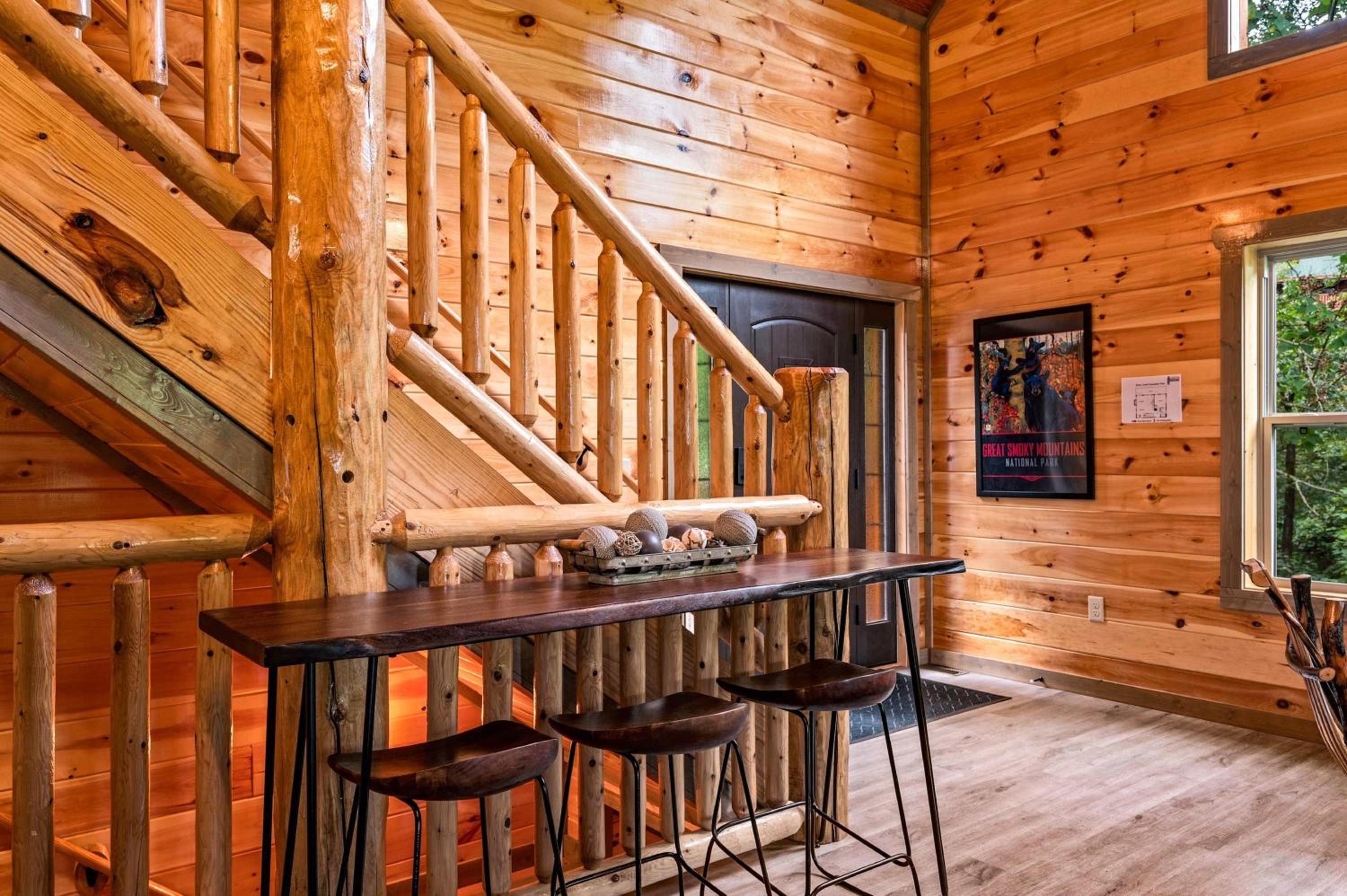 Luxury Cabin with Indoor Pool in the Smoky Mountains