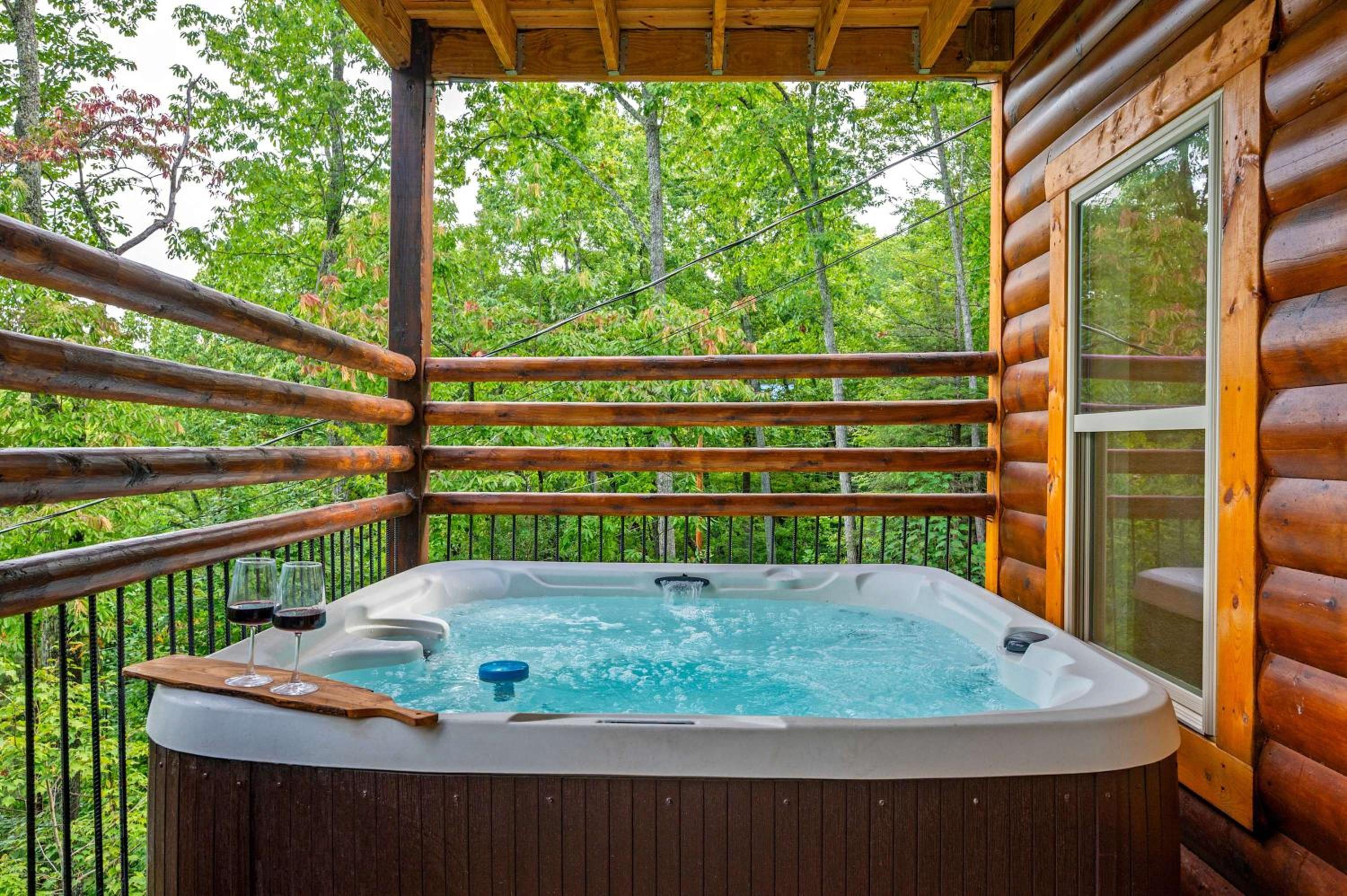 Luxury Cabin with Indoor Pool in the Smoky Mountains
