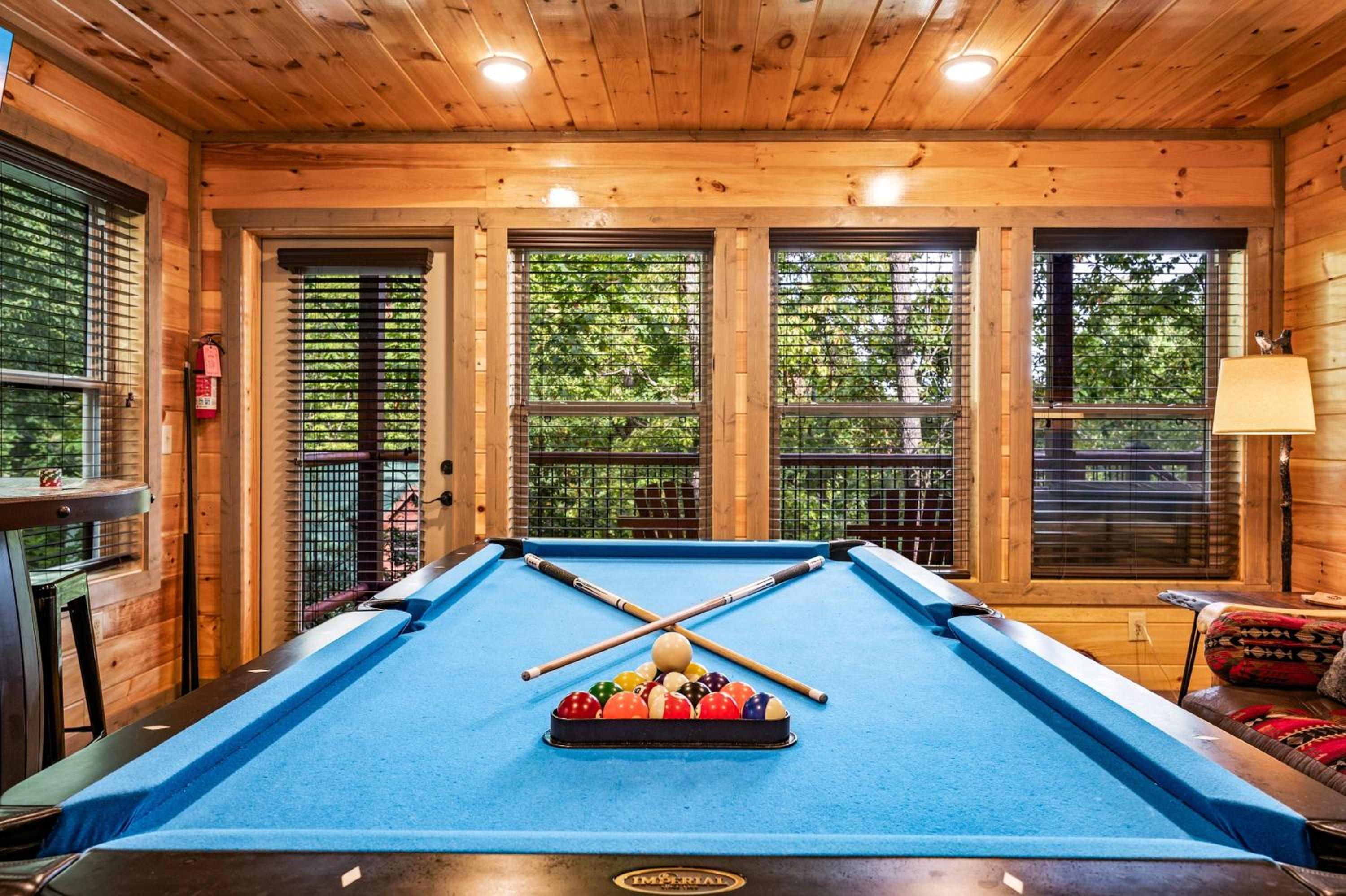 Luxury Cabin with Indoor Pool in the Smoky Mountains