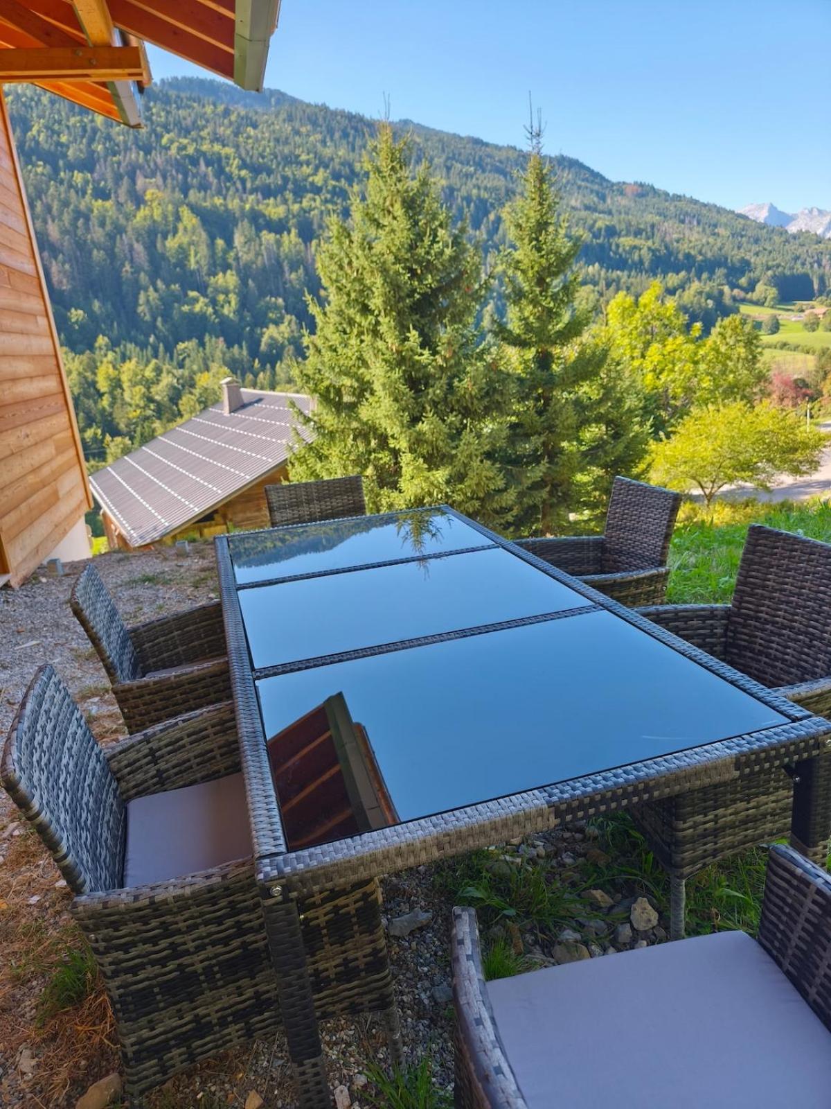 Chalet cosy&neuf, poêle à bois, vue panoramique