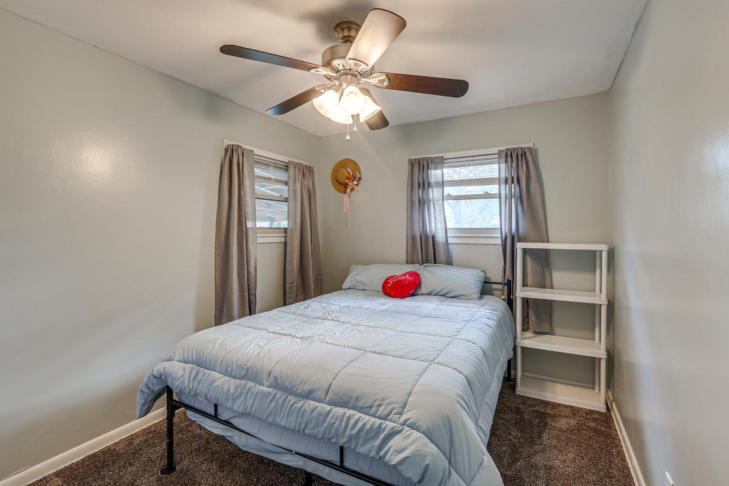 2 Mi to Zoo, Fenced Yard Family Home in Wichita!