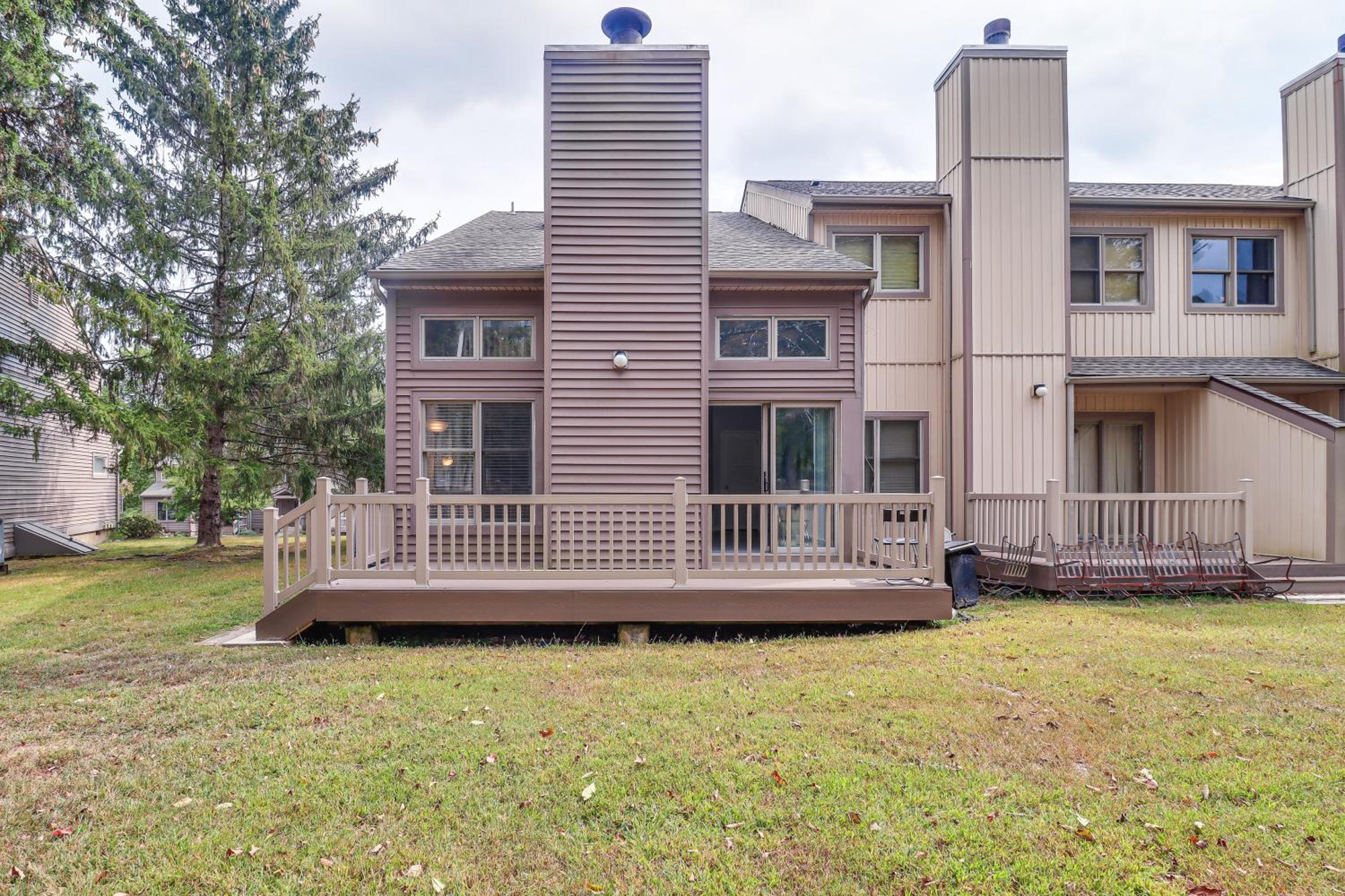 Family Gem with Deck Across From Shawnee Mountain!