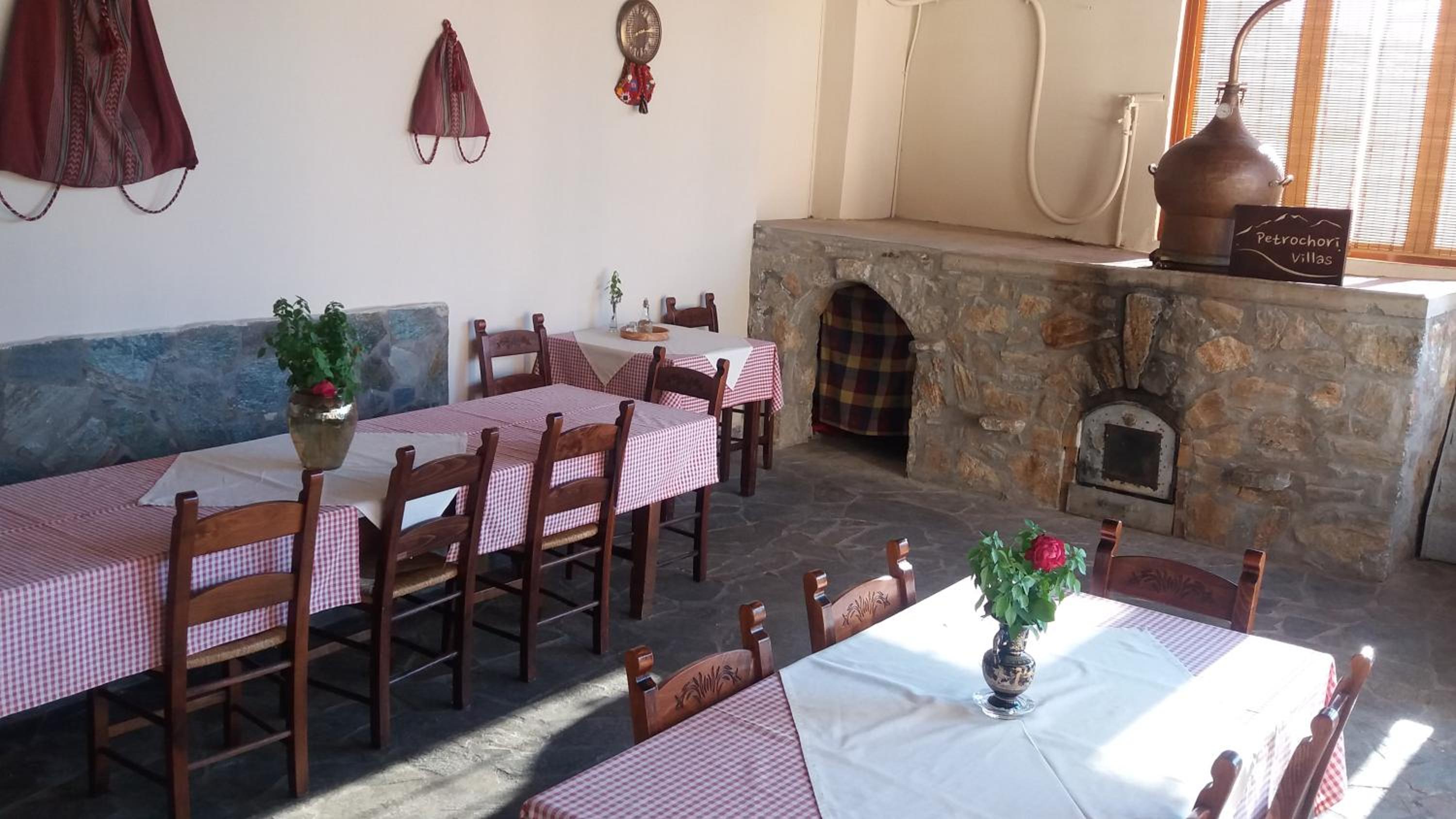 outdoor BBQ area