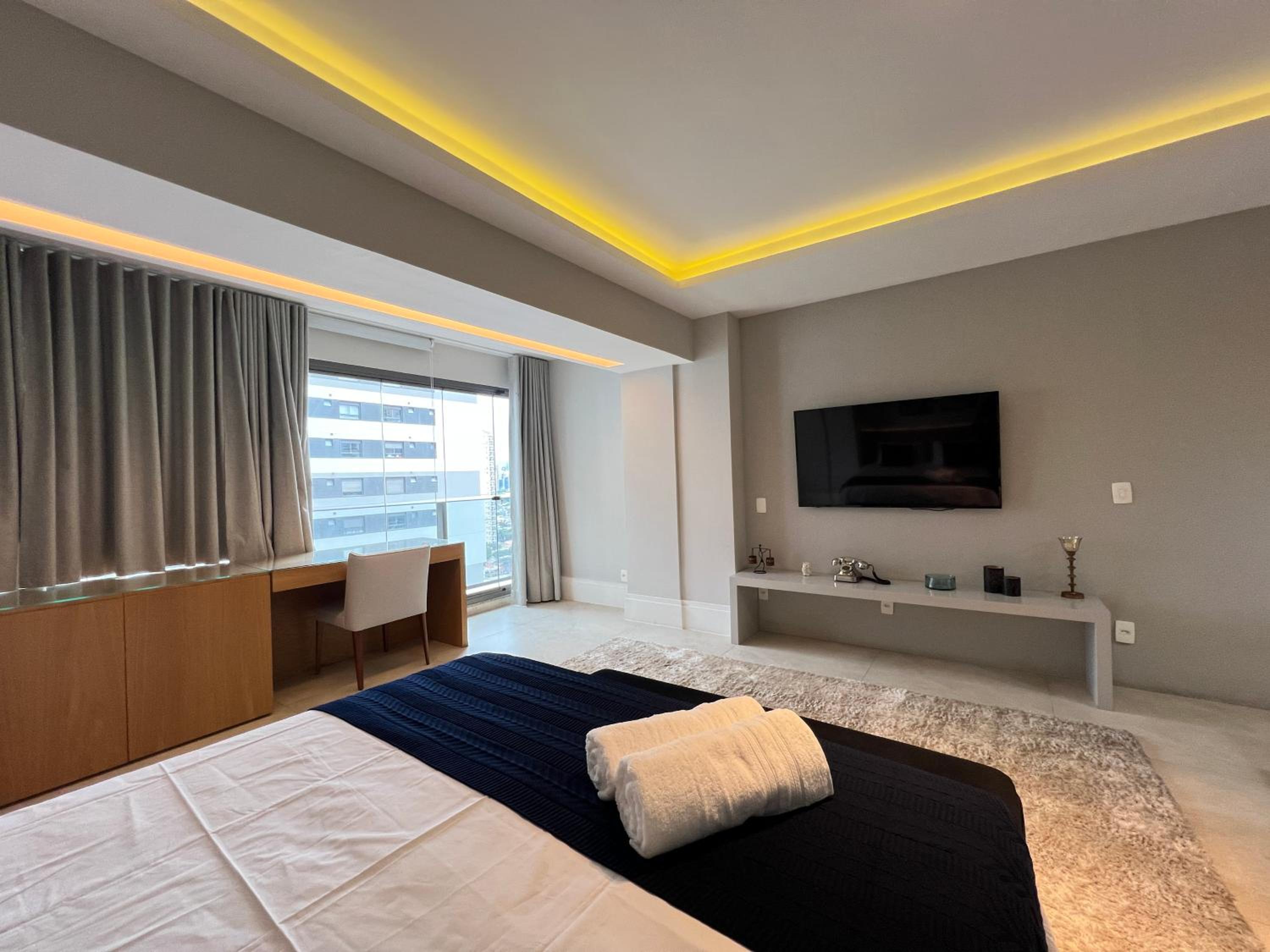 Orion Studio - Vaga, Aceita Pet, Wi-Fi e Lazer Completo no Brooklin