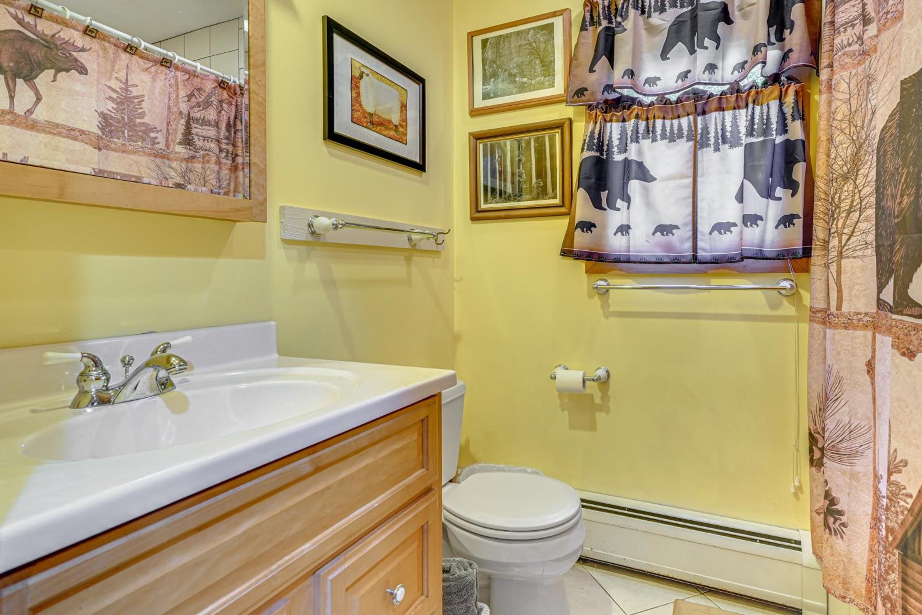 Riverfront Home with Hot Tub Near Killington Resort