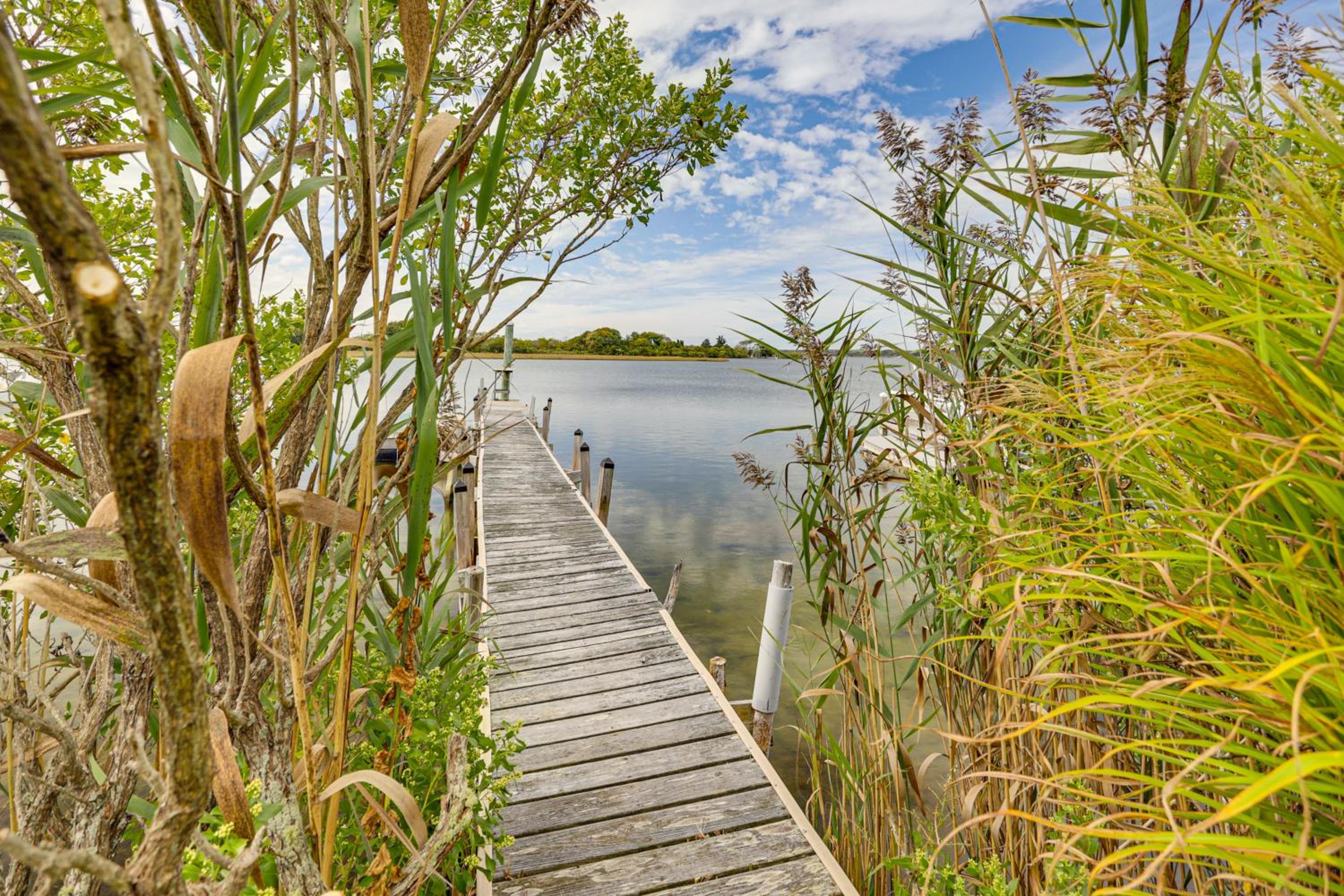 Dock and Water Access Charlestown Beach Escape!