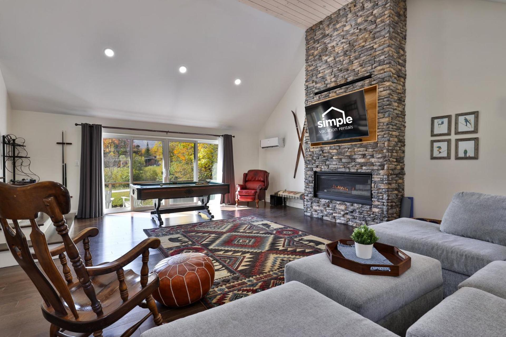 Chalet 91 at Killington - 4BR Luxury Lodge with Hot Tub, Sauna, Pool Table