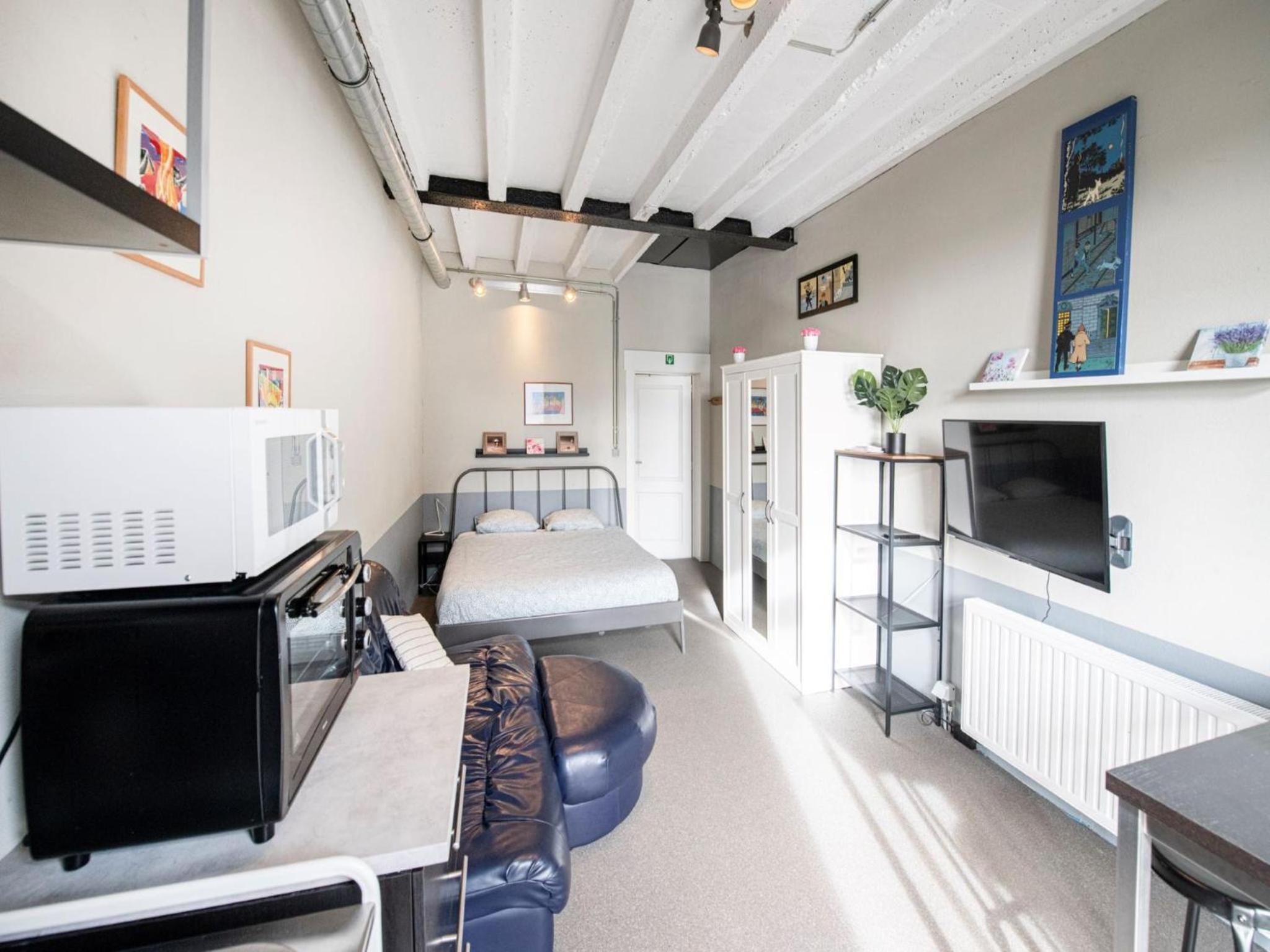 Apartment with a view of alpacas