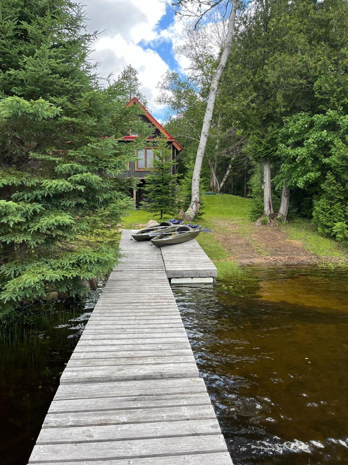 Chalet familial forêt & kayak