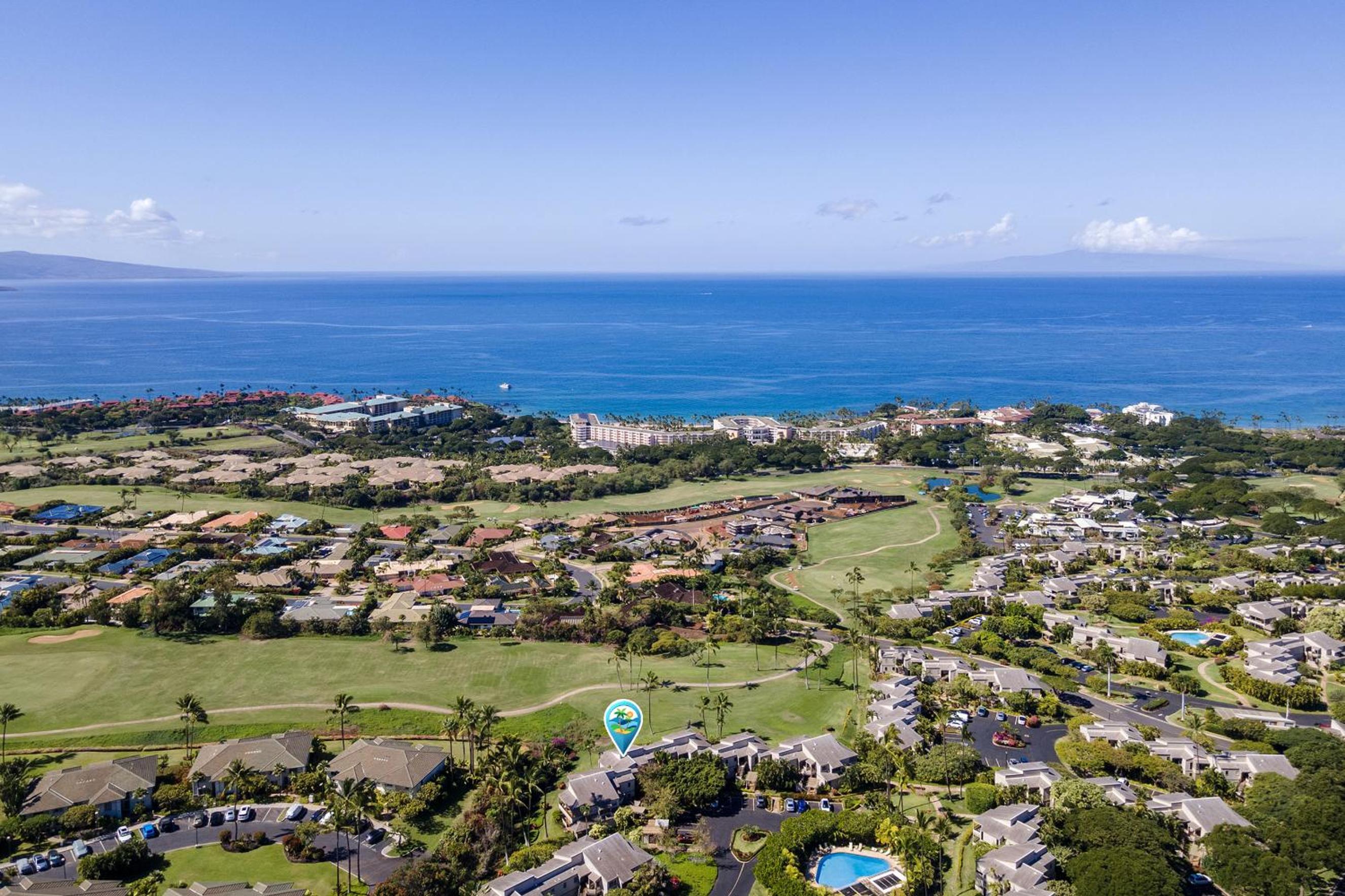 Wailea Ekolu 1204 - Modern Ocean View Condo w/ large Lanai, King Bed, & Split AC