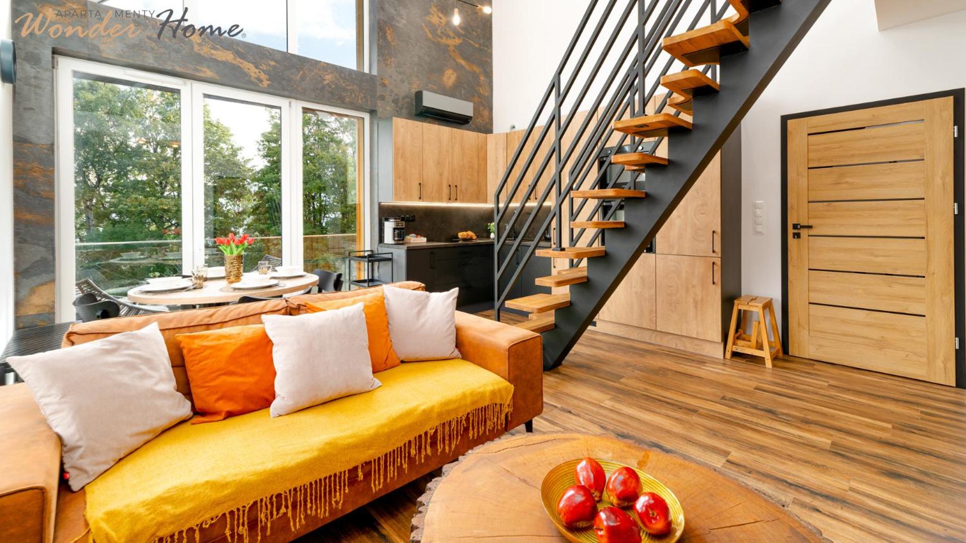Wonder Home - Domki Hillside tuż przy stoku narciarskim - na terenie kompleksu plac zabaw i zewnętrzna siłownia, sklep, parking