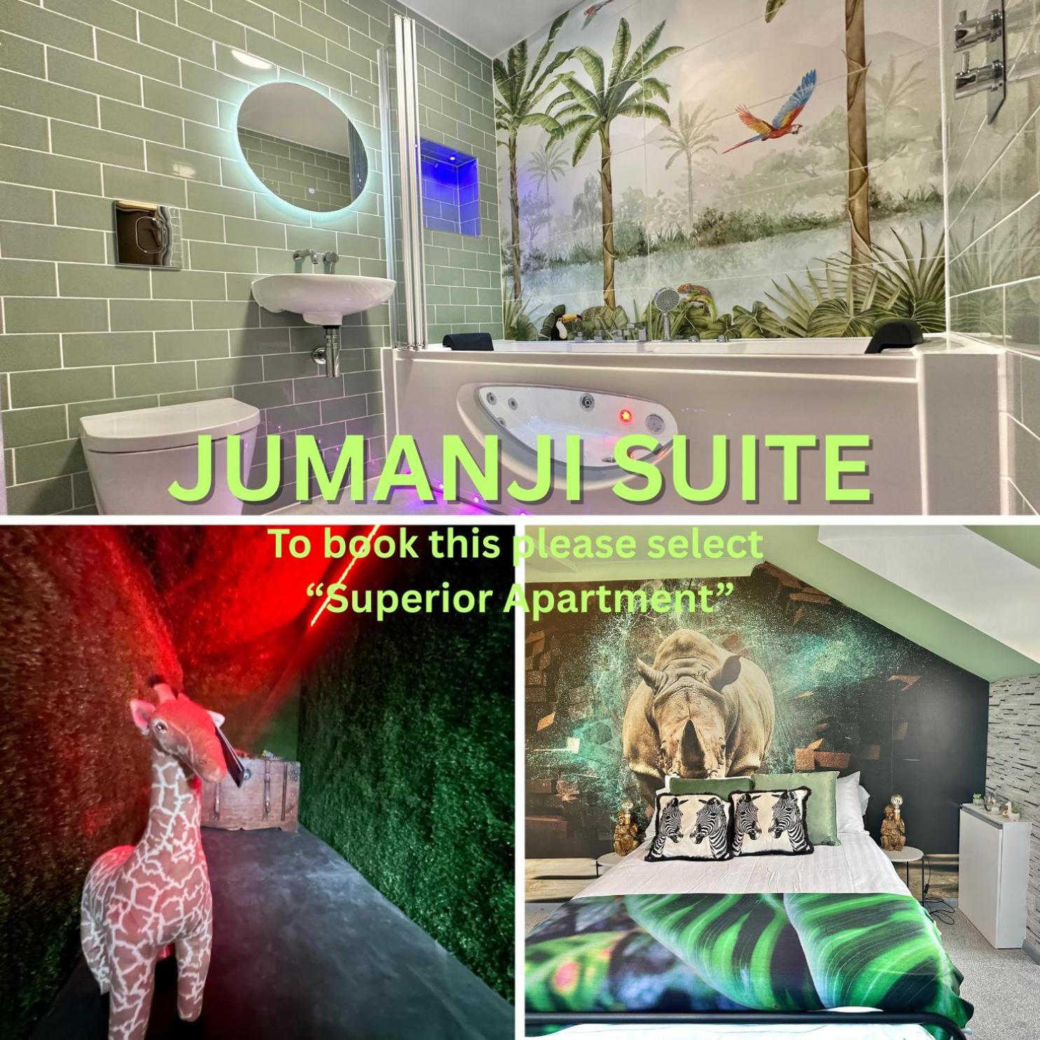 The Board Games Apartments - Brought to you by Coastline Retreats - Themed town centre apartments ALL WITH LUXURY 2 PERSON JACUZZI BATHS - 5 mins walk to t