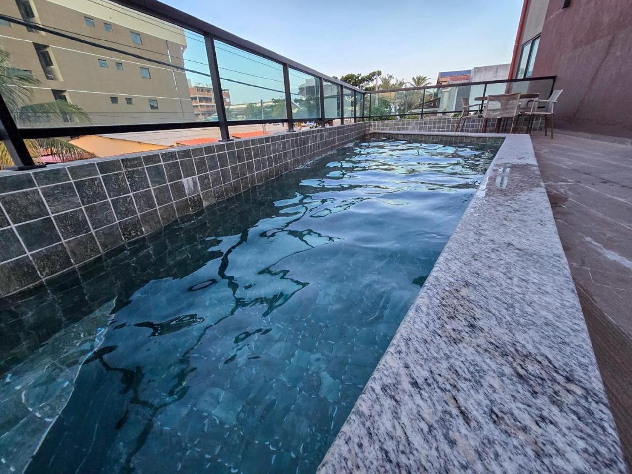 Flat 100m da praia, piscina, churrasqueira e sauna BY Oasis Ferias