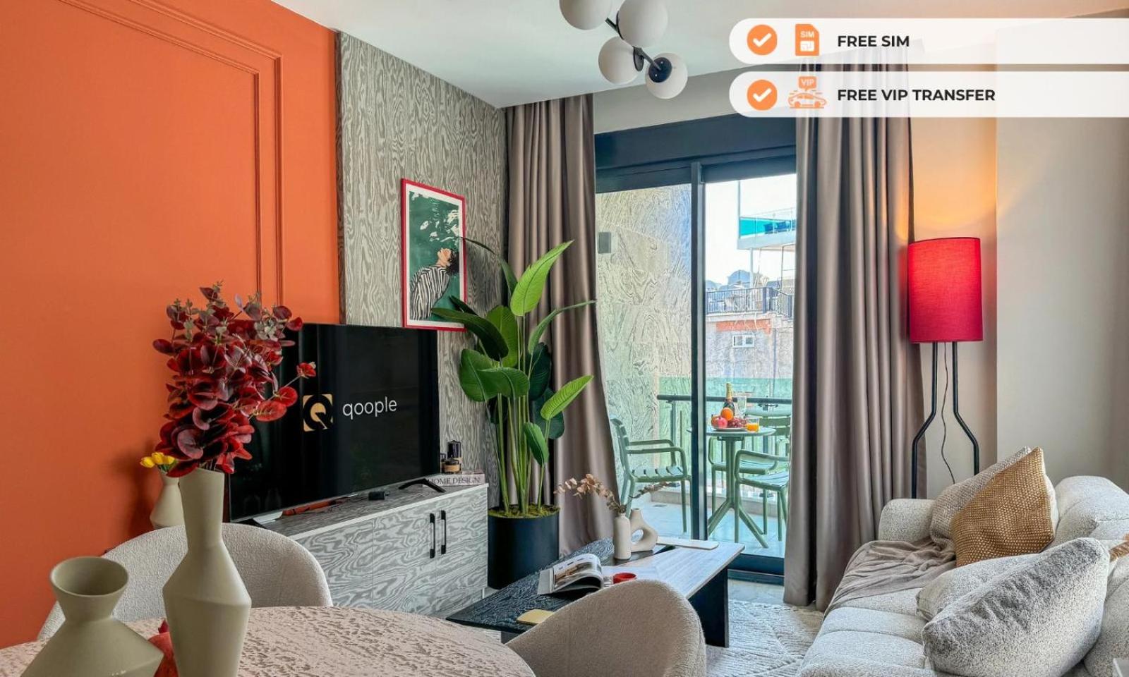 Qoople Excellence A14 new cozy apartment near the sea