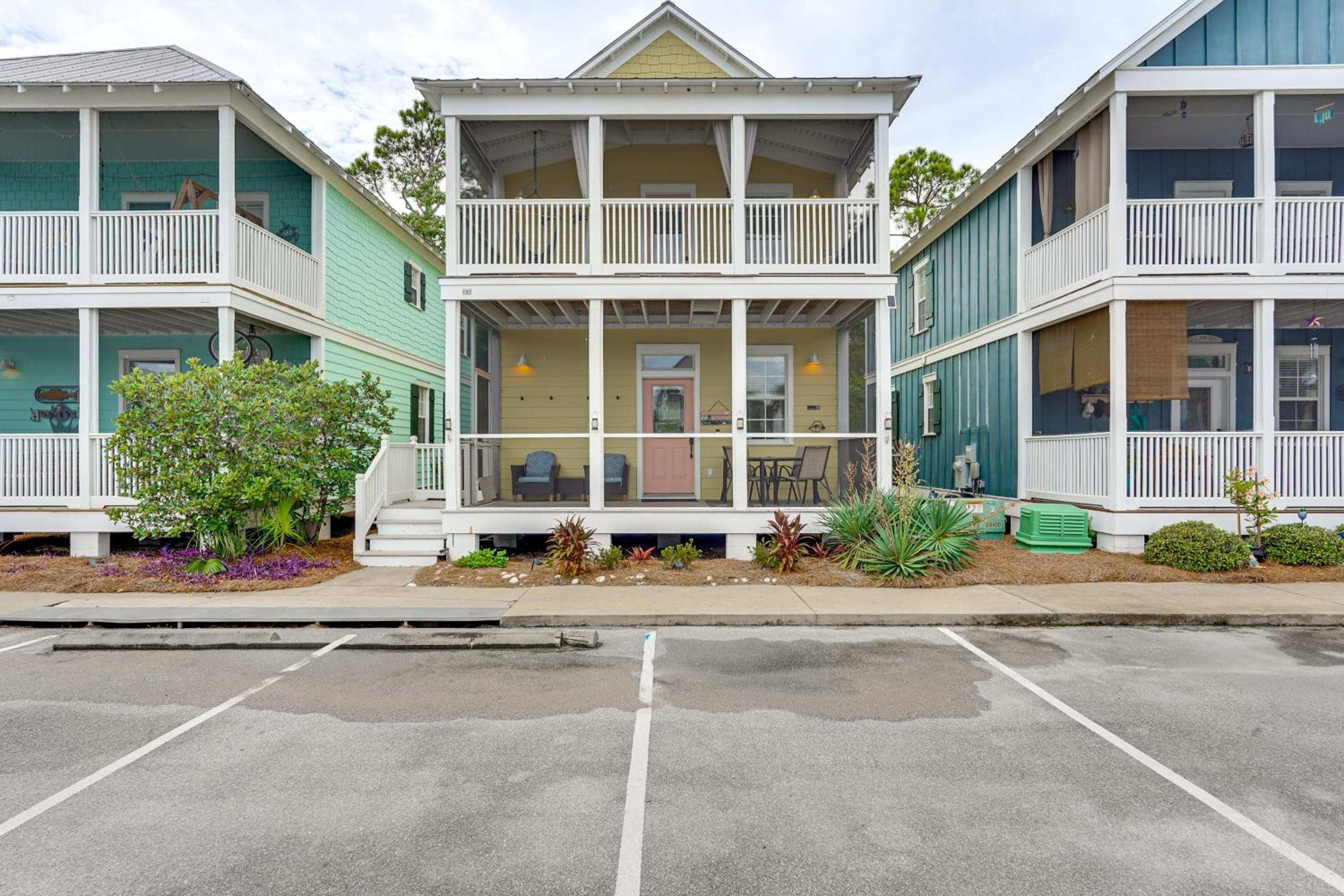 Steps to Sea! Cottage with Pools in Port St Joe