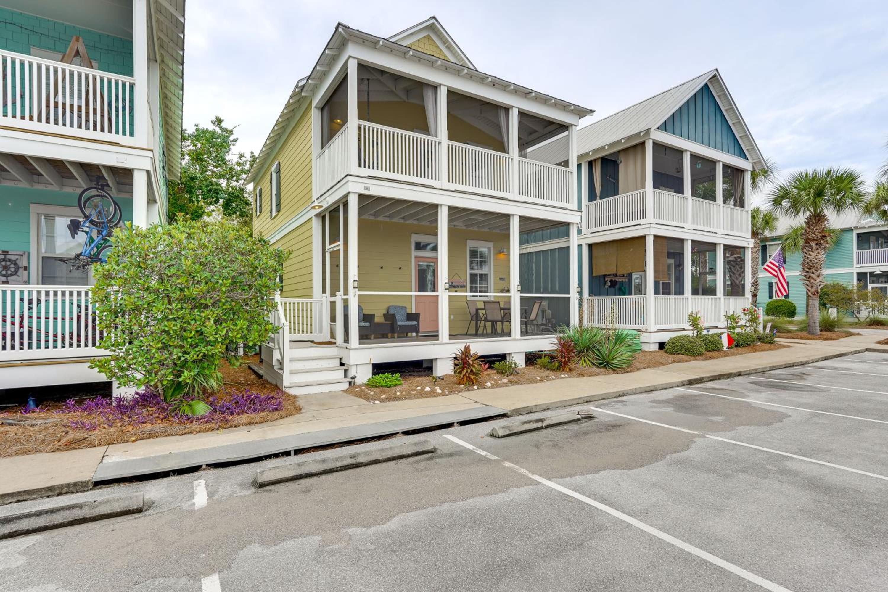 Steps to Sea! Cottage with Pools in Port St Joe