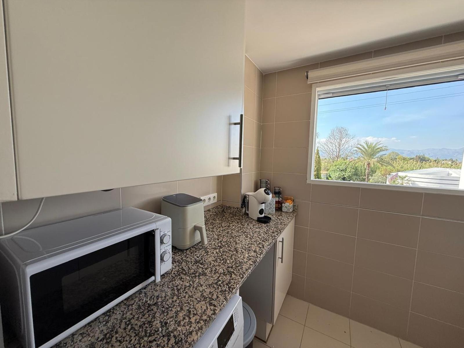 DENIA Playa Santa Ana Adosados - Cómodo apartamento con Piscina, Terraza y Parking, a 2 minutos de la playa