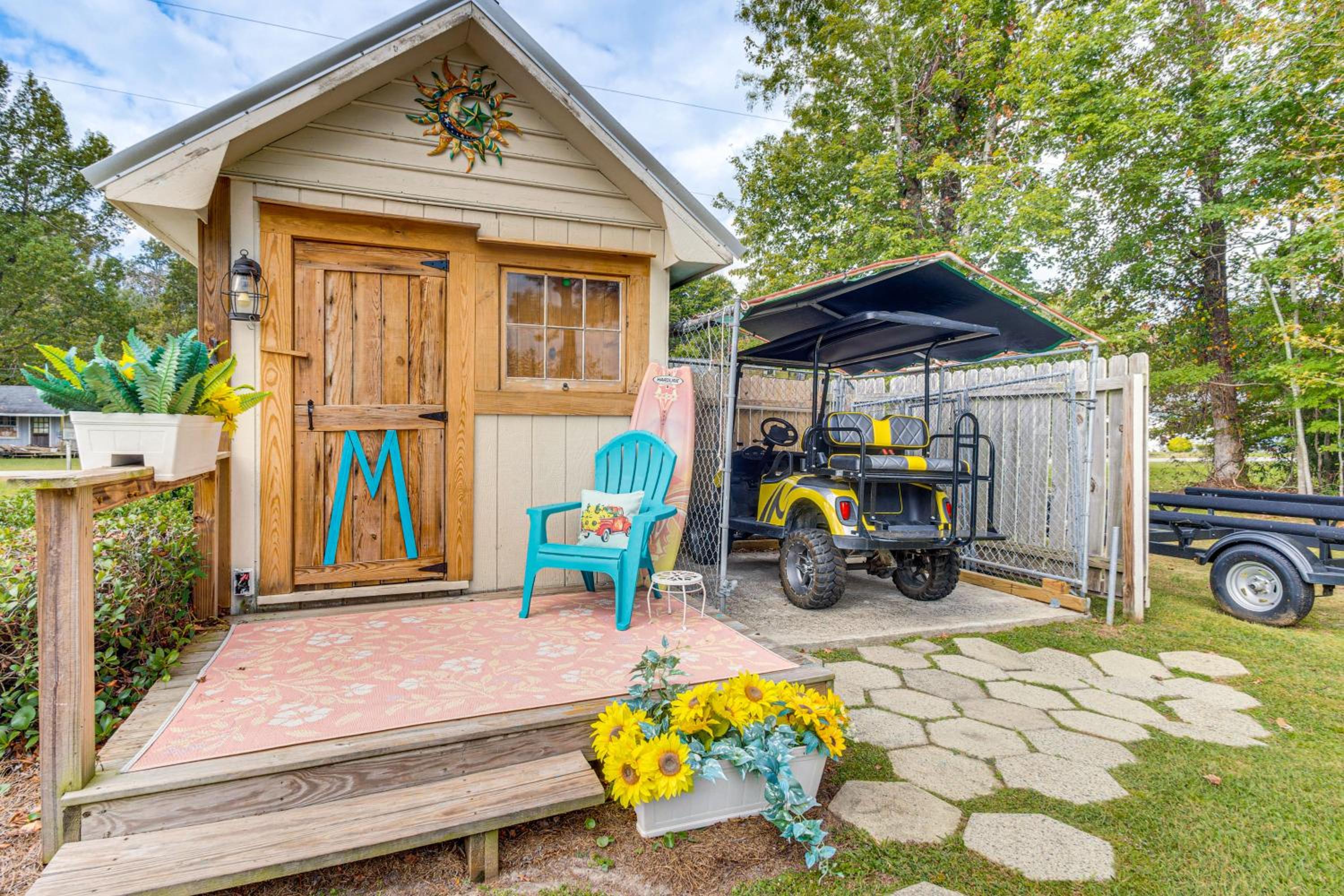 Fish, Swim and Grill Lakefront Carolina Home!