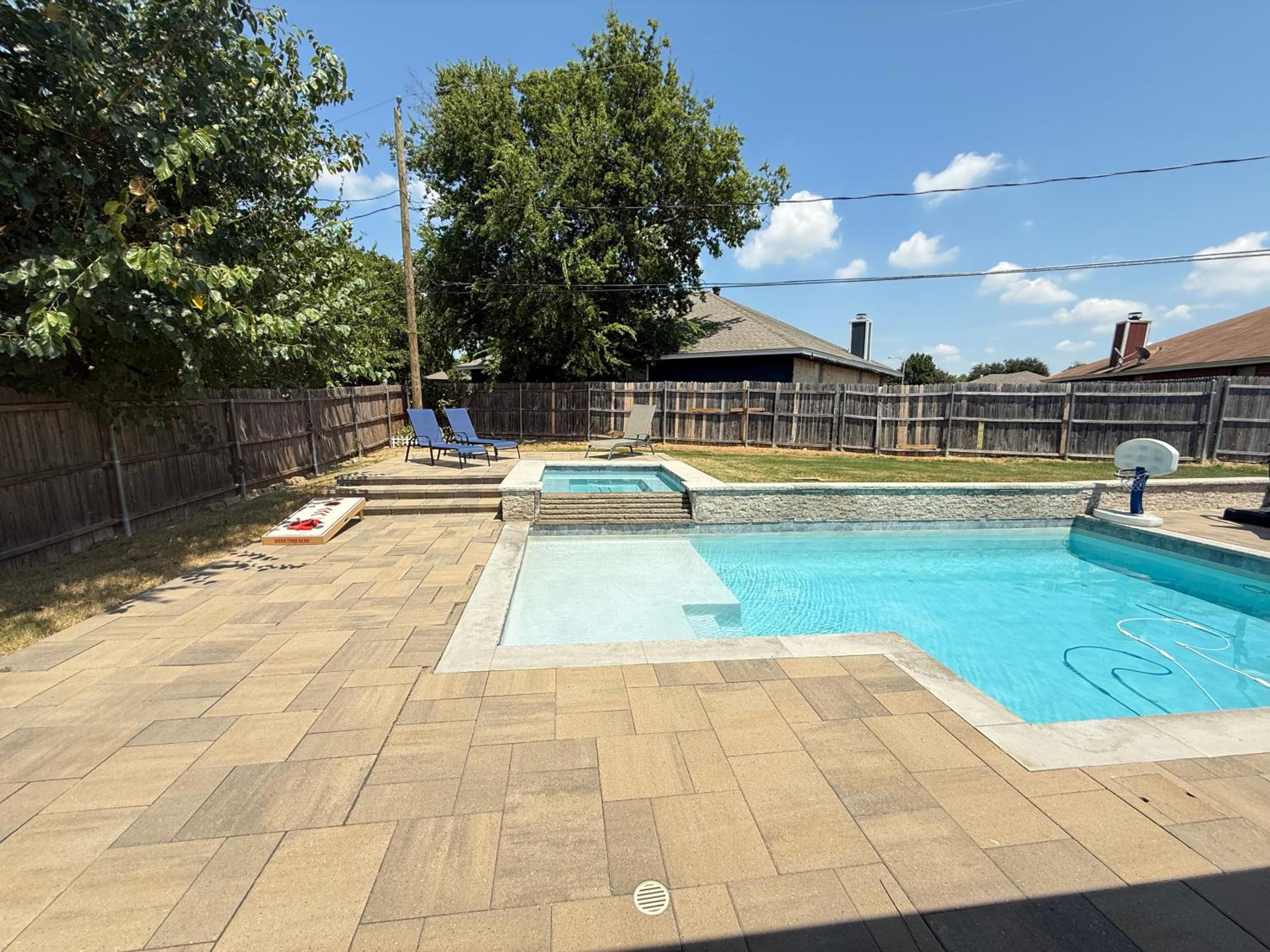 DFW Oasis with Pool and Hot Tub