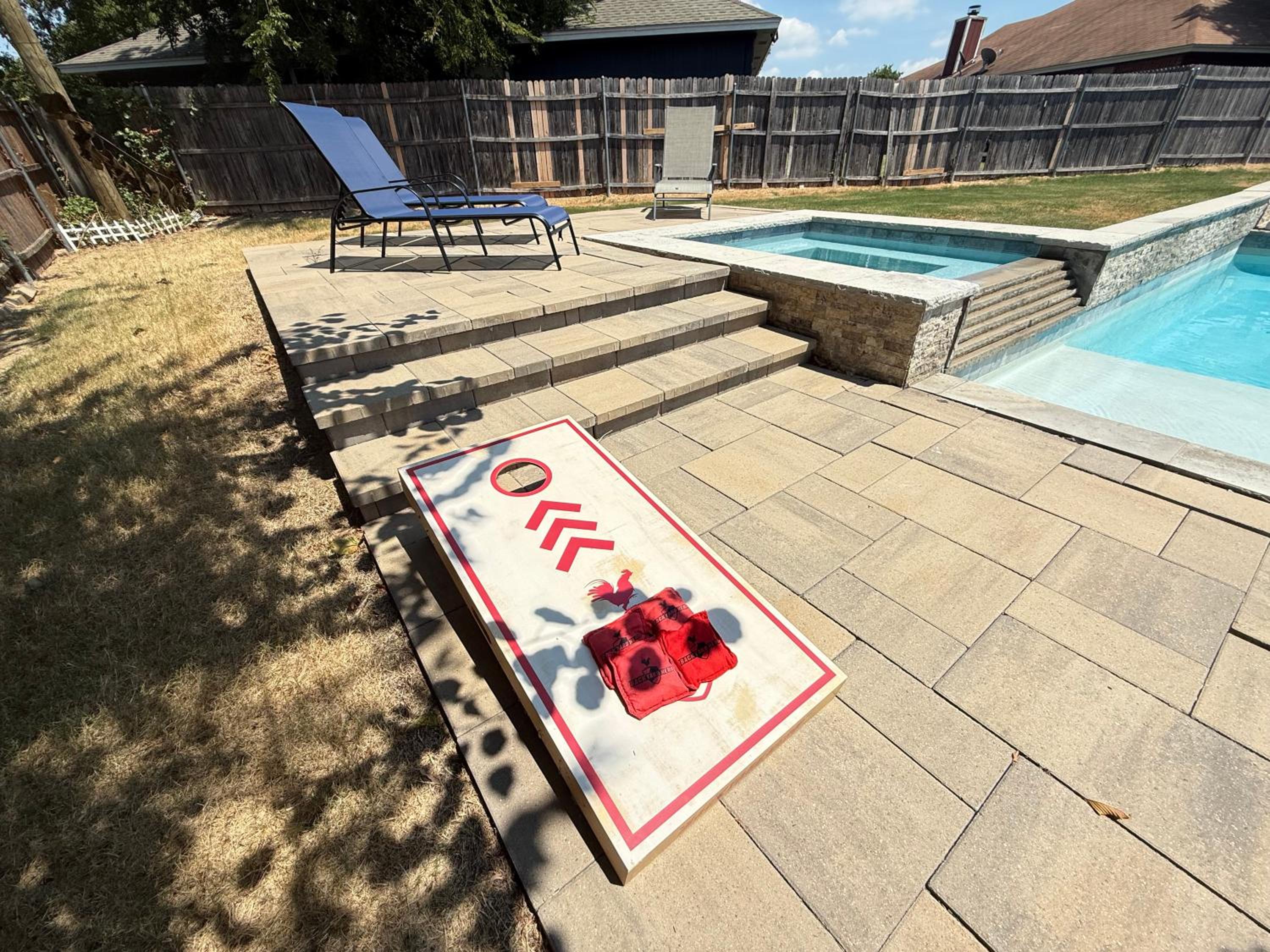 DFW Oasis with Pool and Hot Tub