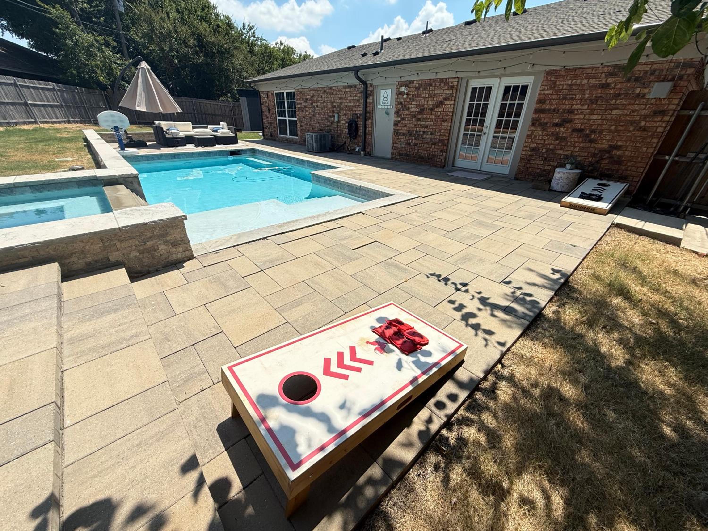 DFW Oasis with Pool and Hot Tub