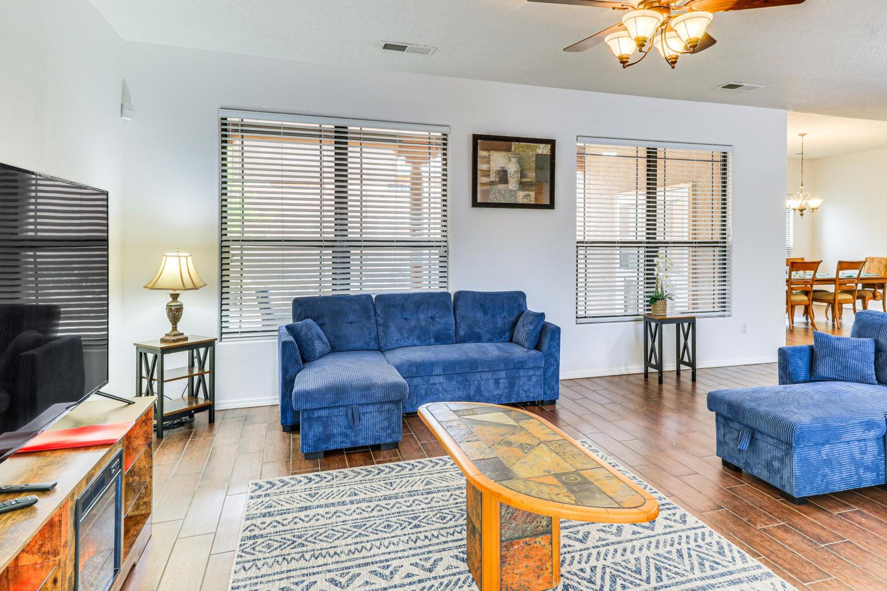 Easy ABQ Access Large Family Home with Patio and Yard