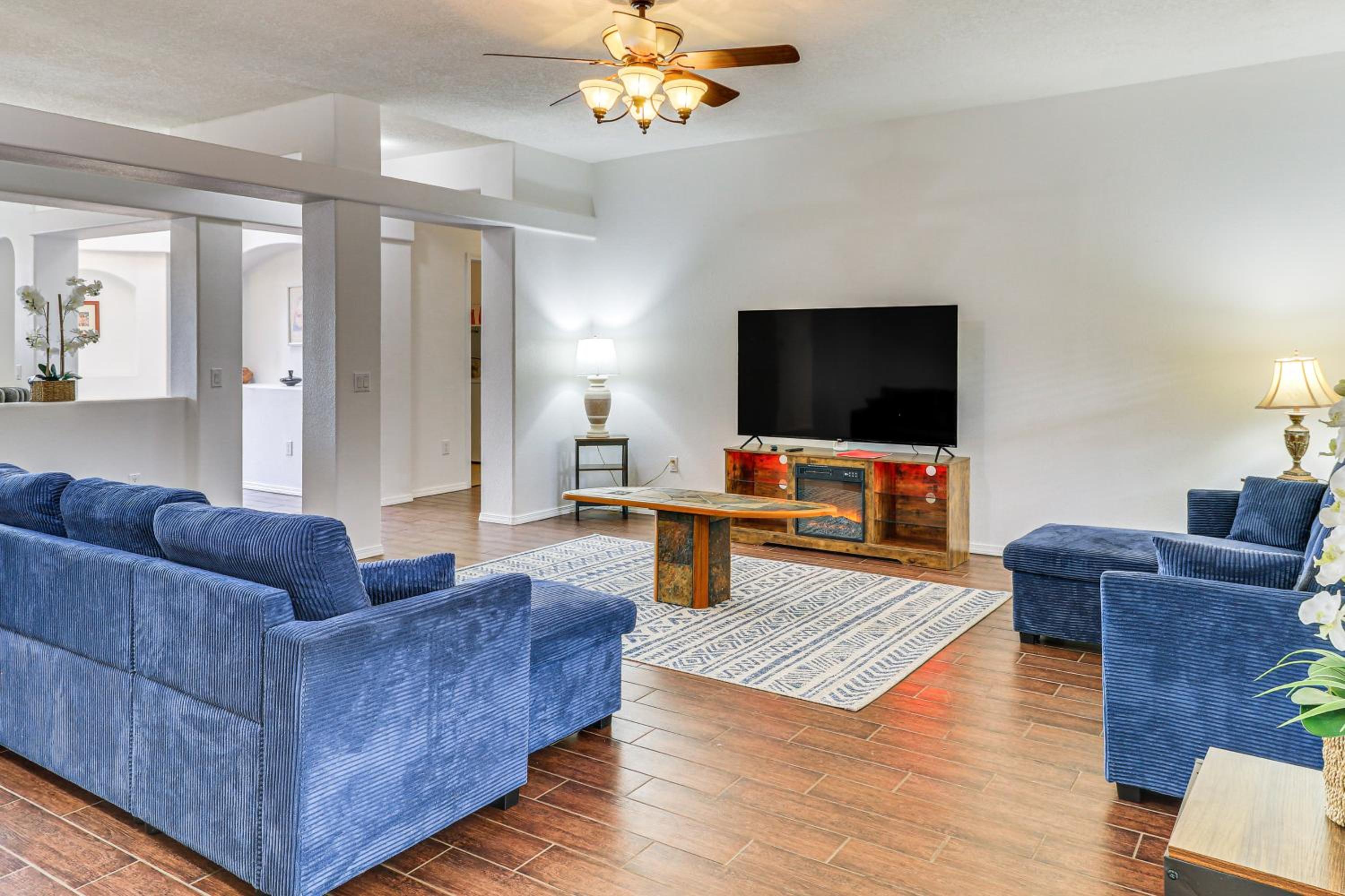 Easy ABQ Access Large Family Home with Patio and Yard