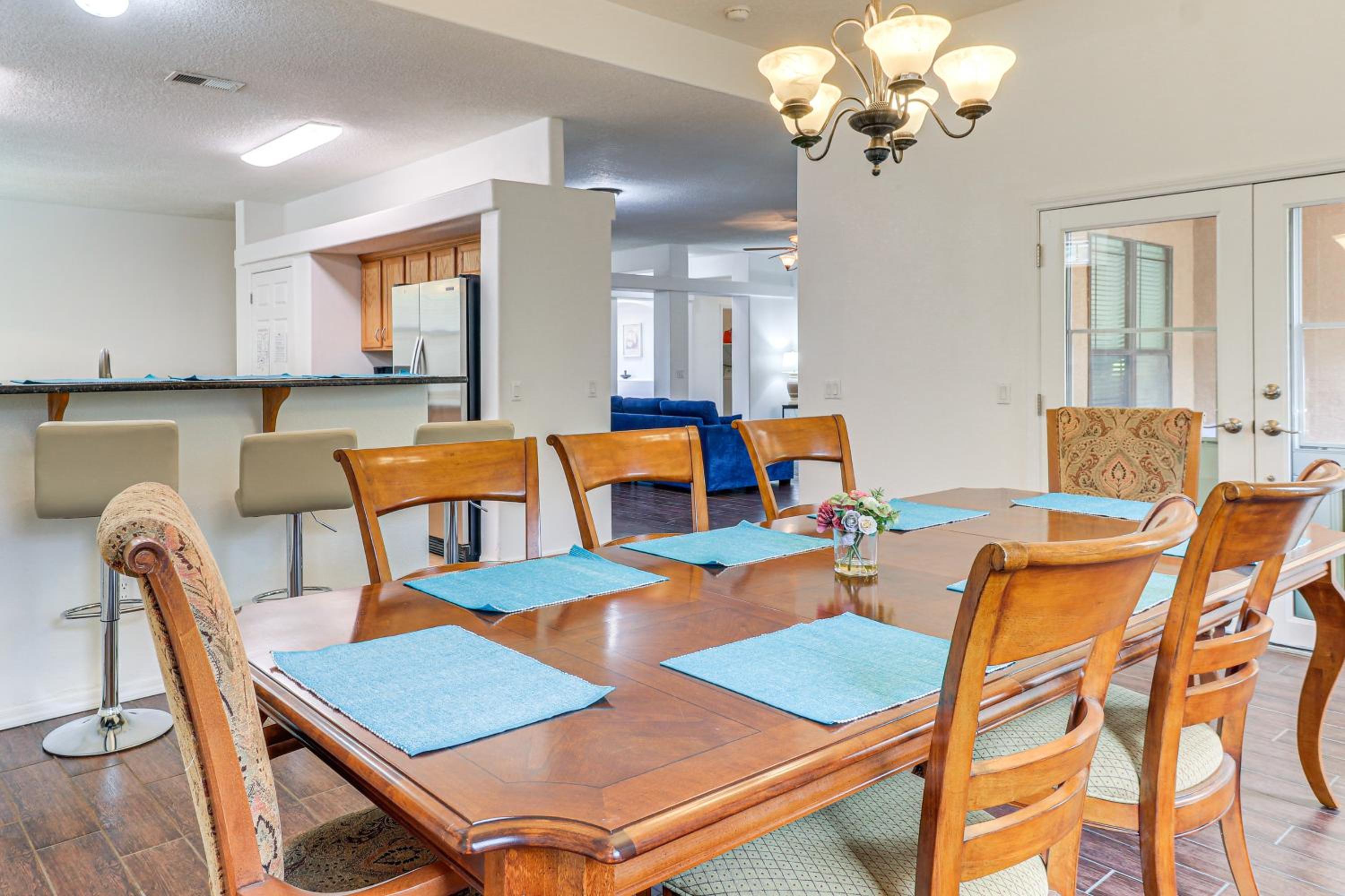 Easy ABQ Access Large Family Home with Patio and Yard